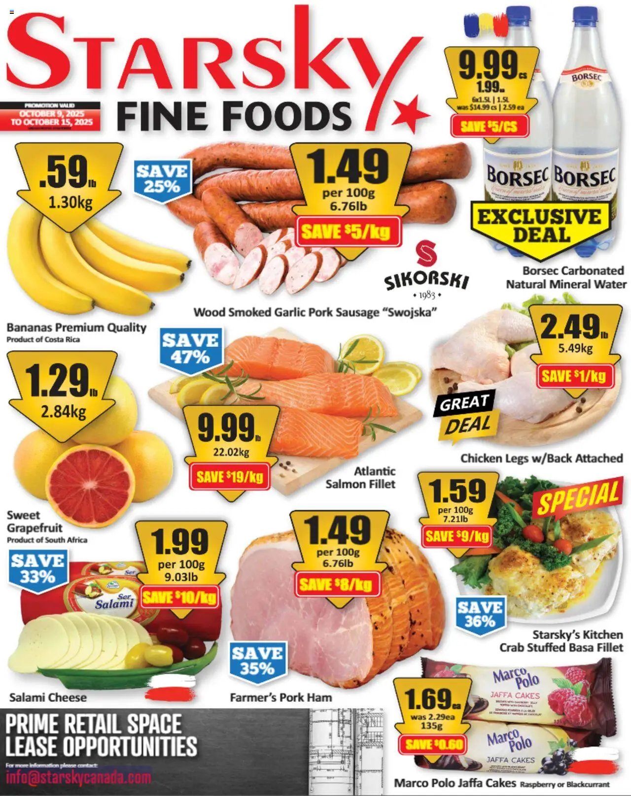 Starsky weekly flyer / circulaire