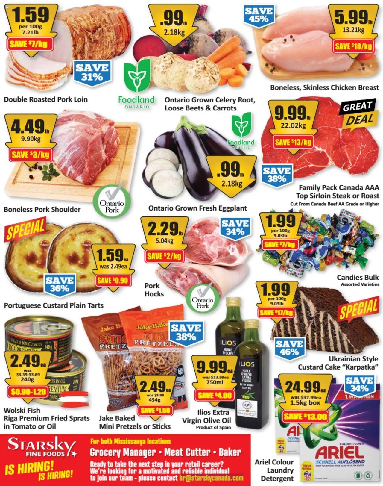 Starsky weekly flyer / circulaire