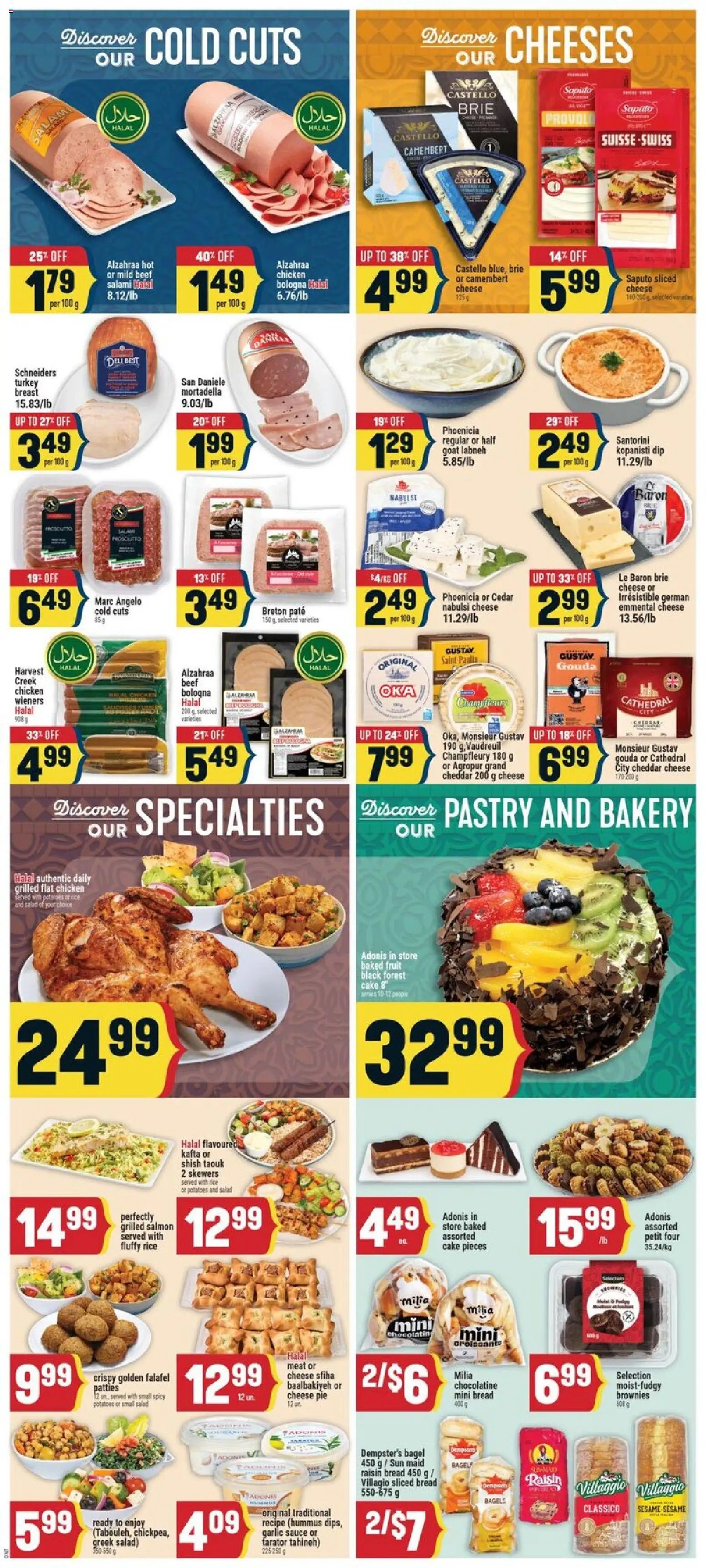Adonis weekly flyer