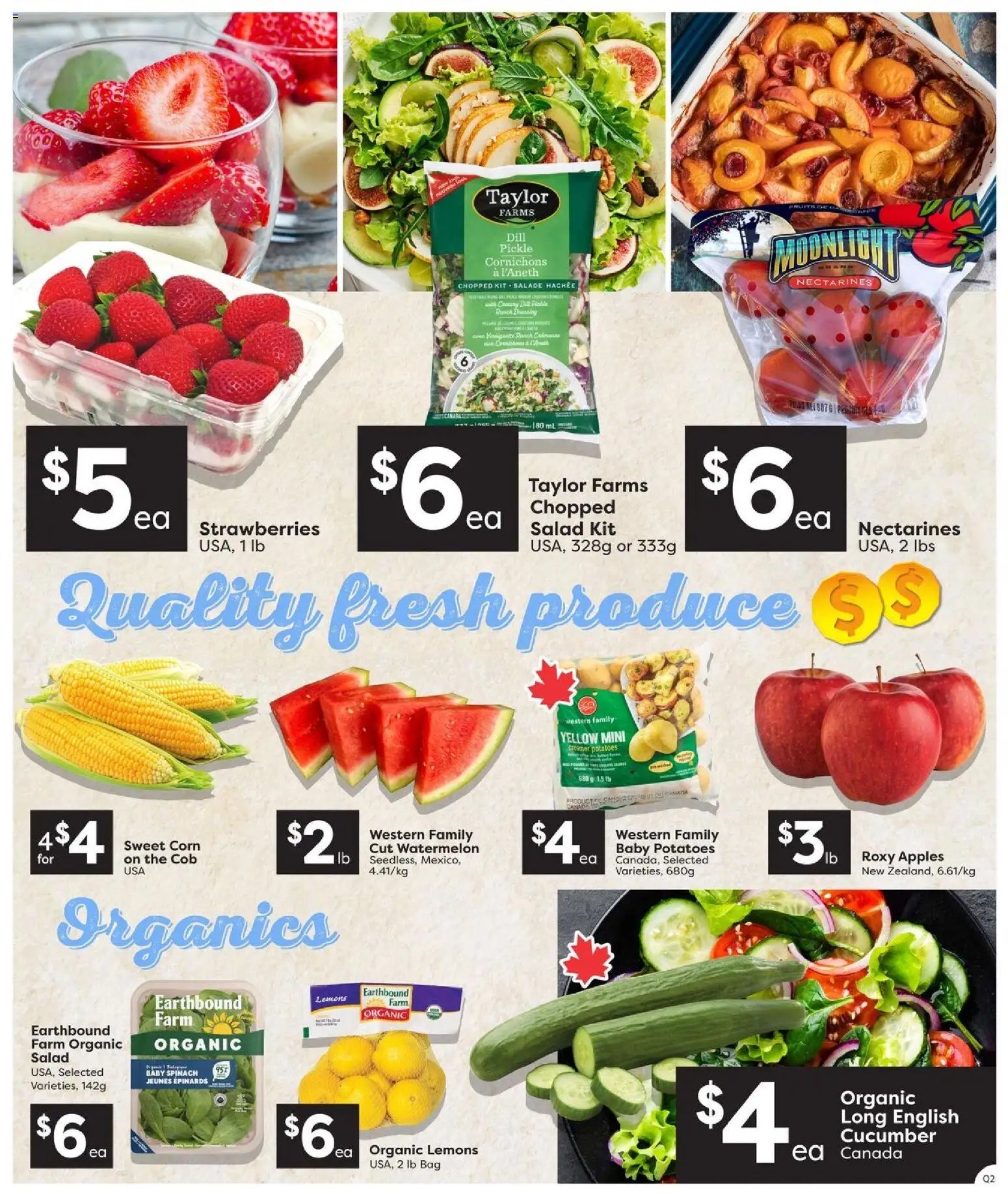 Quality Foods weekly flyer / circulaire