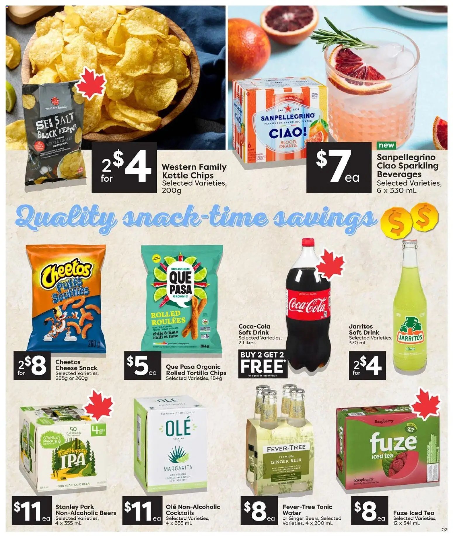 Quality Foods weekly flyer / circulaire