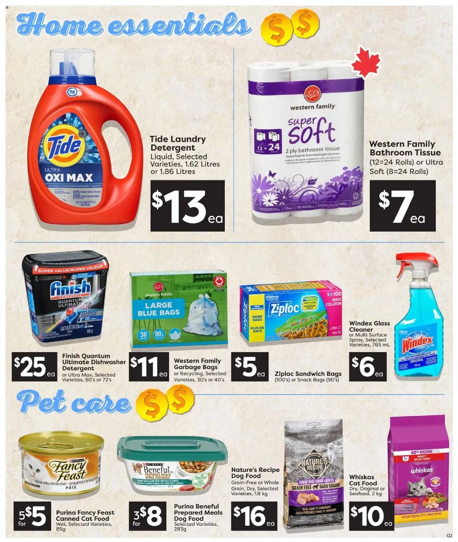 Quality Foods weekly flyer / circulaire