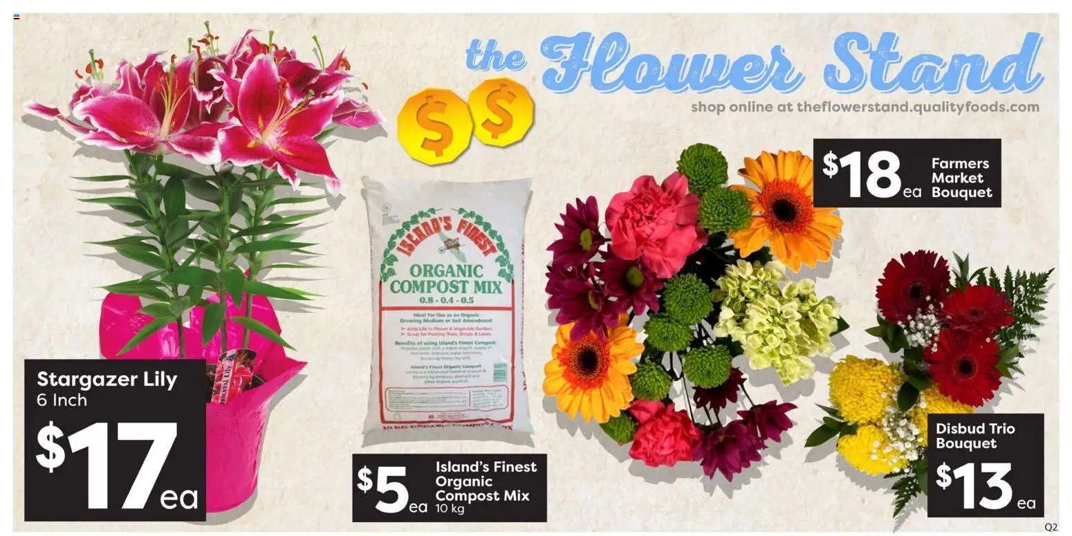 Quality Foods weekly flyer / circulaire