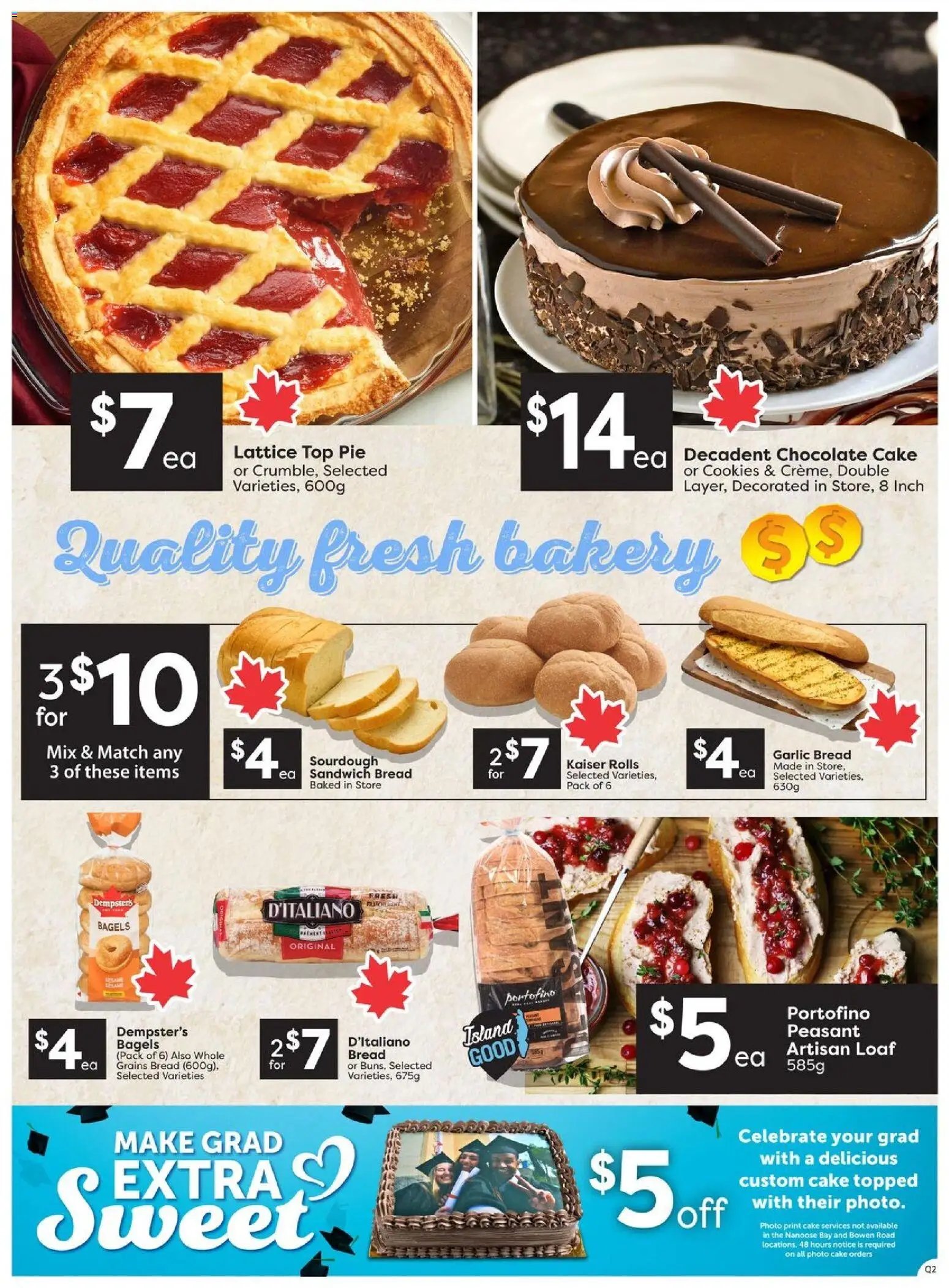 Quality Foods weekly flyer / circulaire