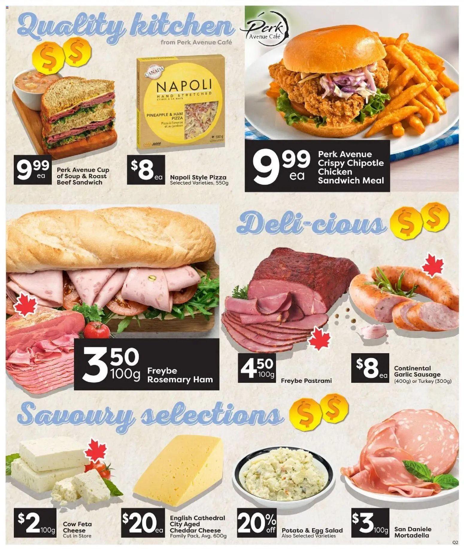 Quality Foods weekly flyer / circulaire