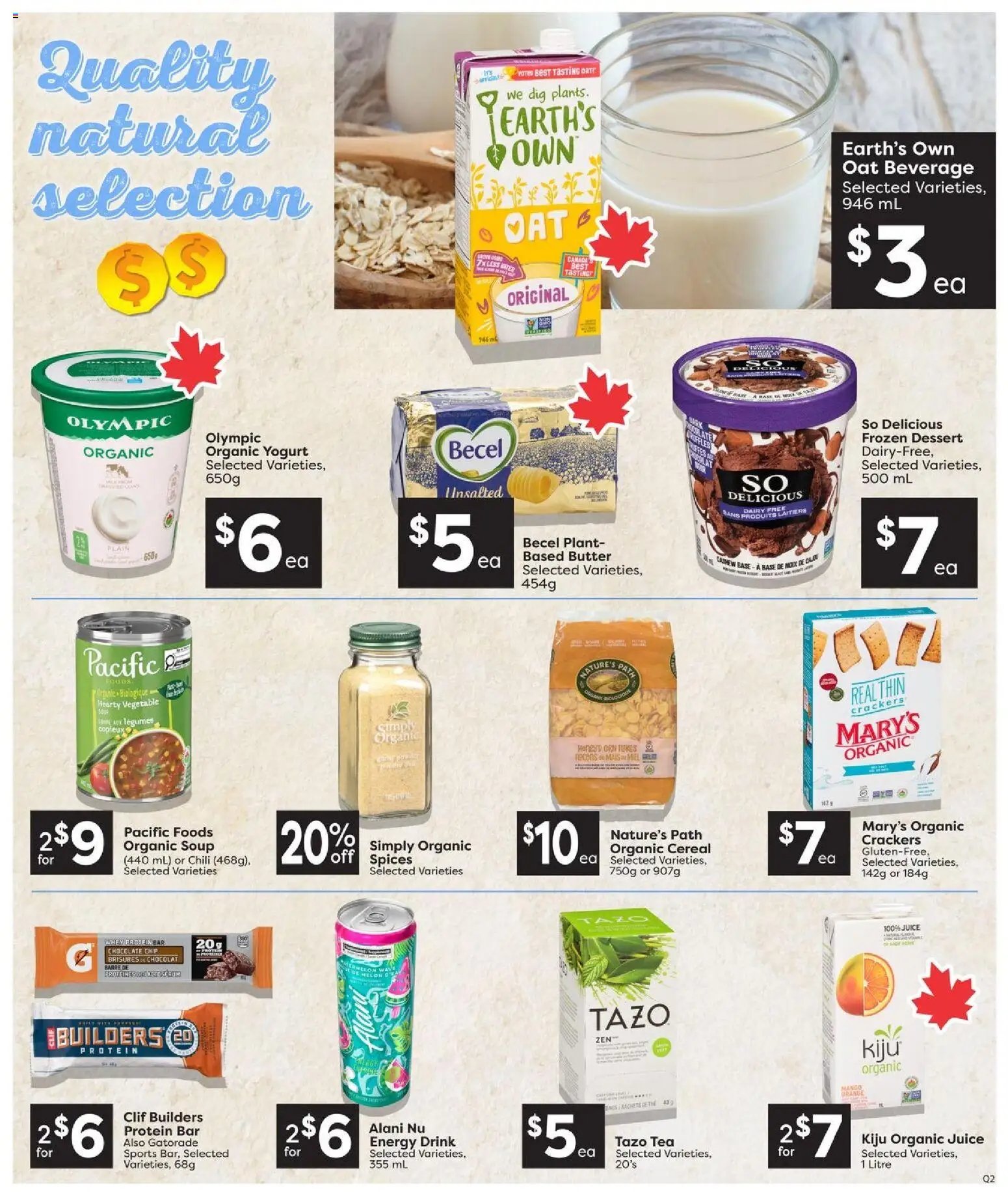 Quality Foods weekly flyer / circulaire