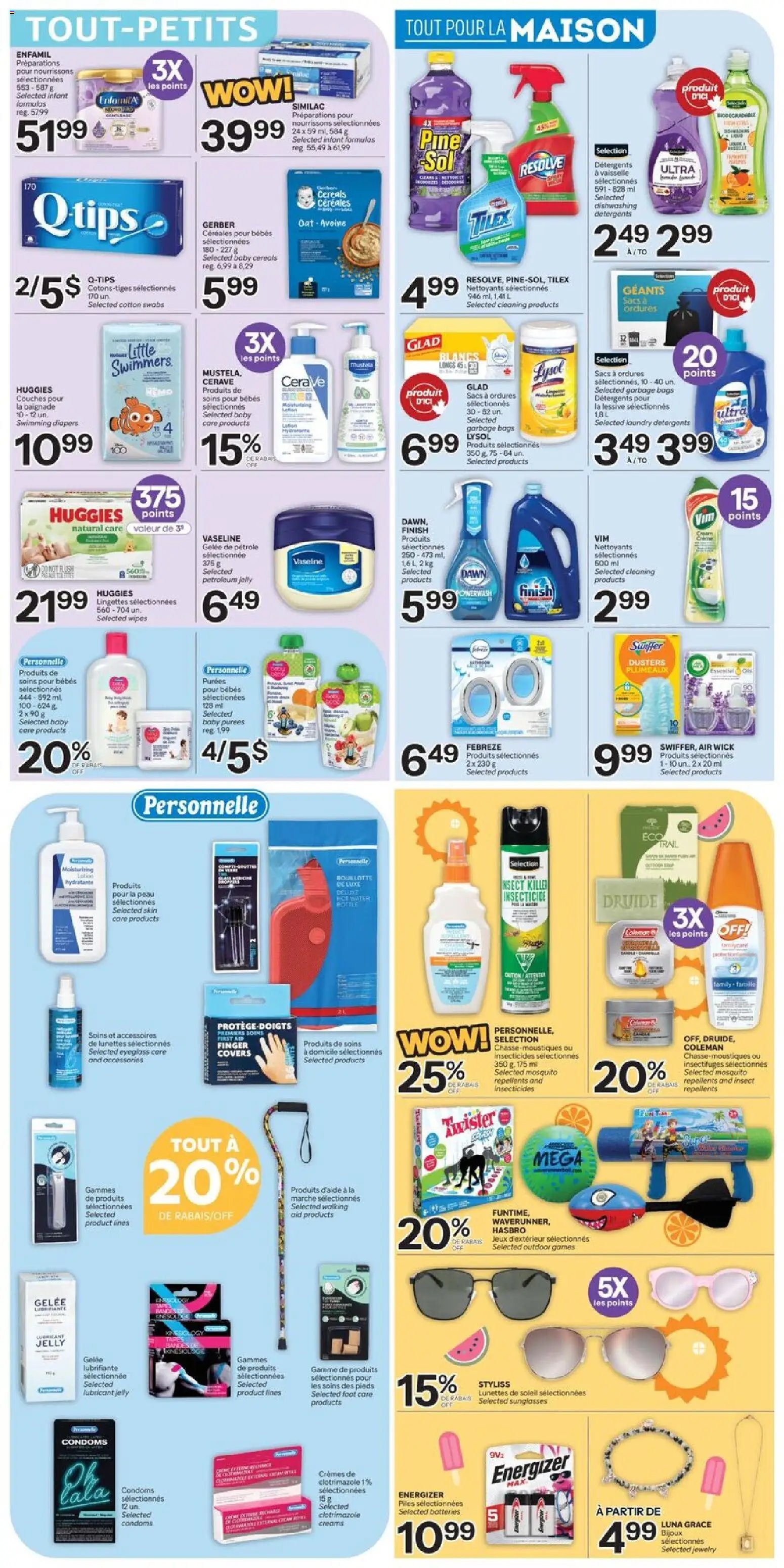 Brunet weekly flyer / circulaire