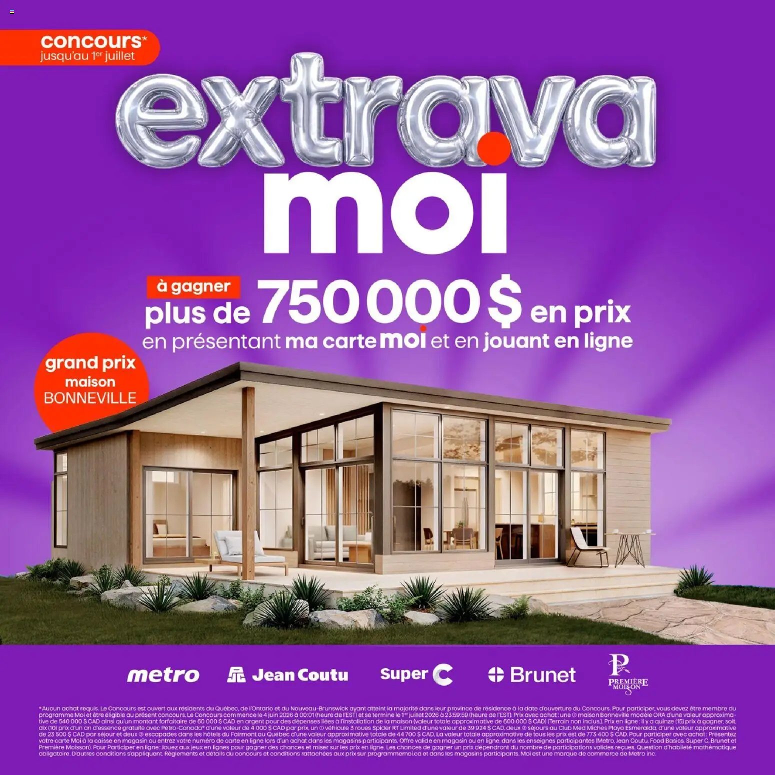 Brunet weekly flyer / circulaire