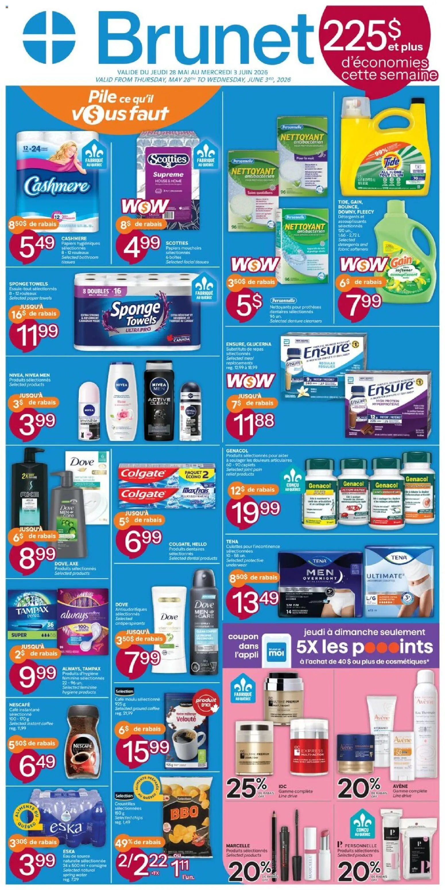 Brunet weekly flyer / circulaire (2026-05-28 - 2026-06-03) | 1