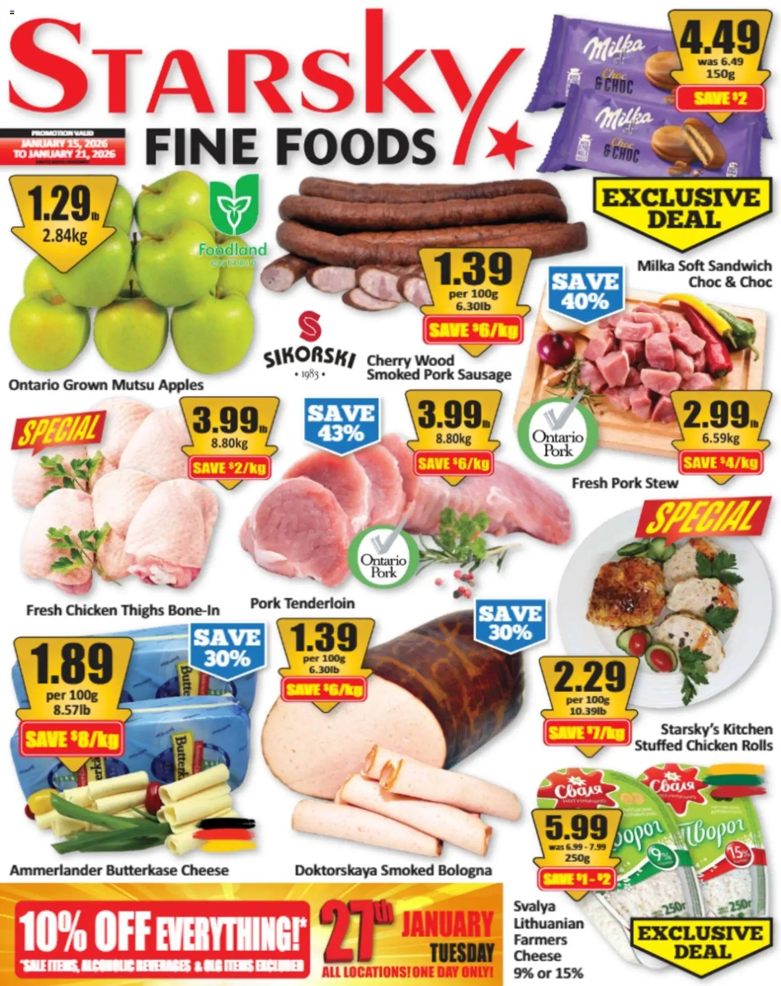 Starsky weekly flyer / circulaire