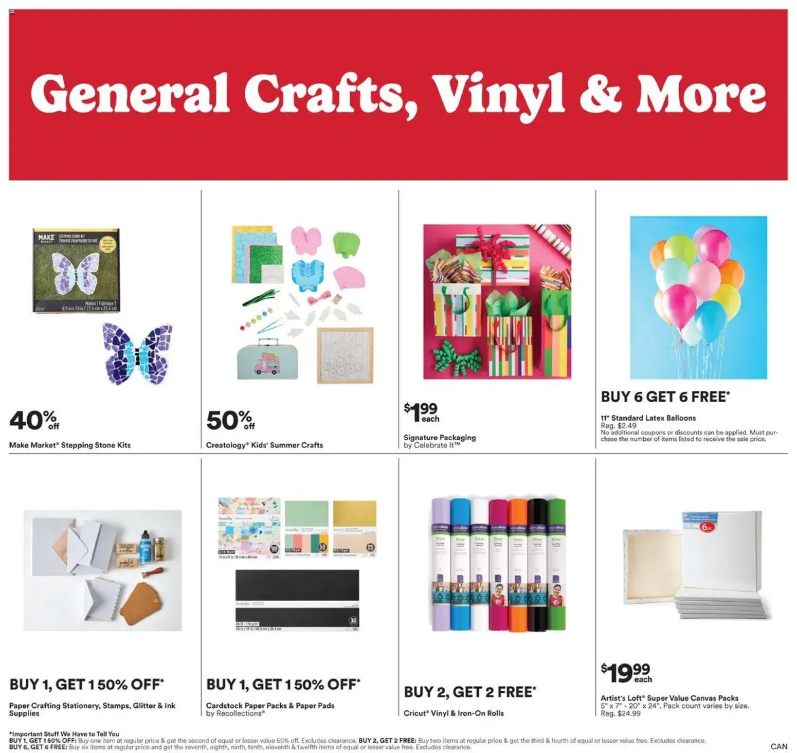 Michaels weekly flyer / circulaire