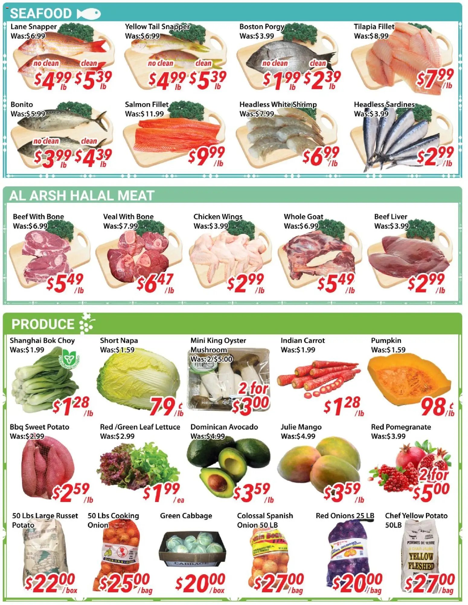Ample Food Market weekly flyer / circulaire