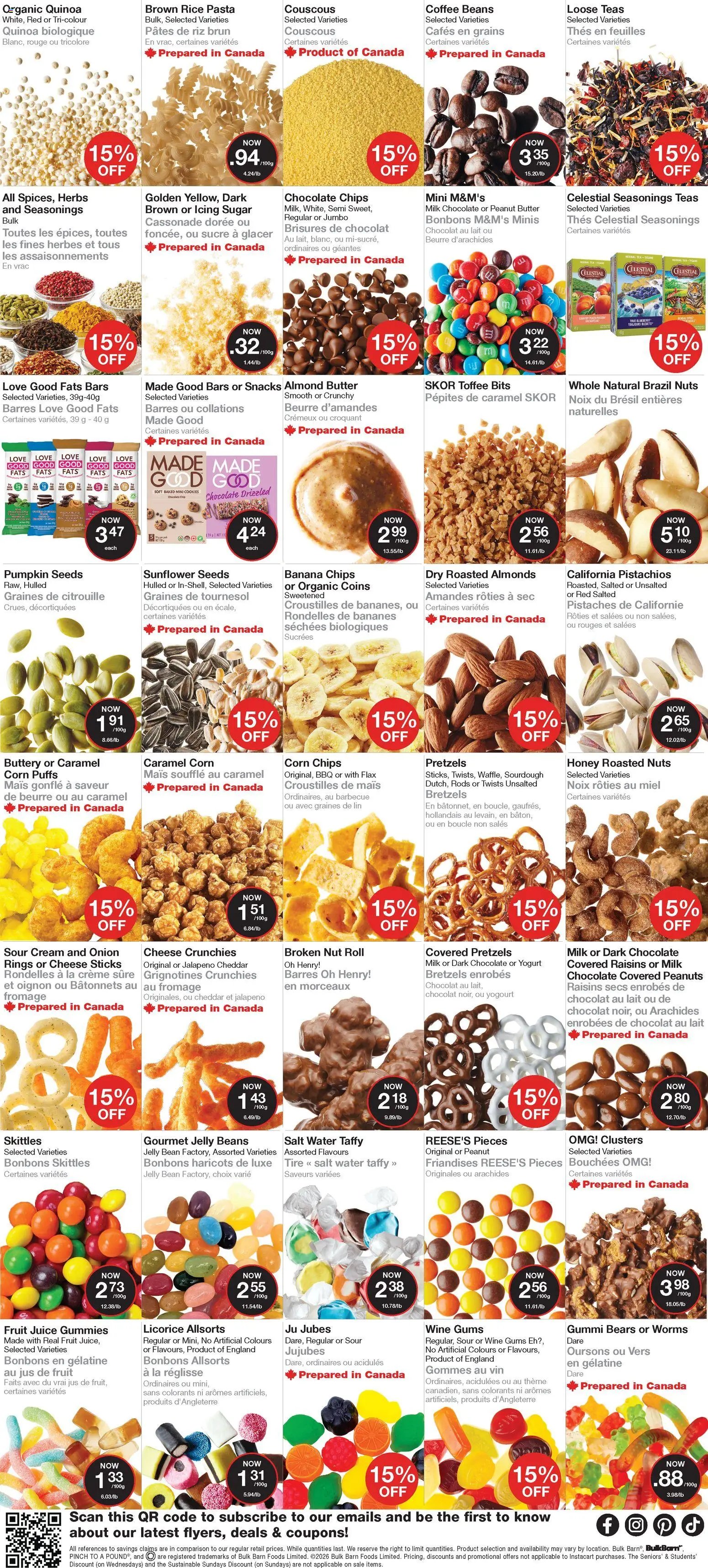 Bulk Barn weekly flyer / circulaire