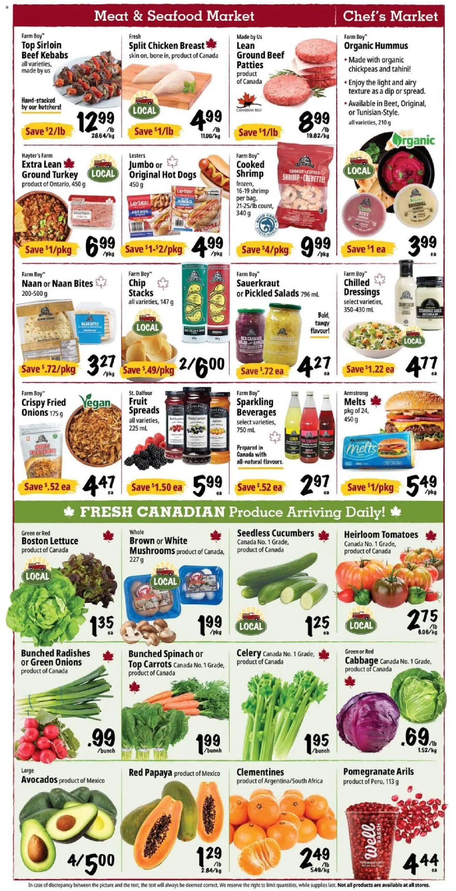 Farm Boy weekly flyer / circulaire