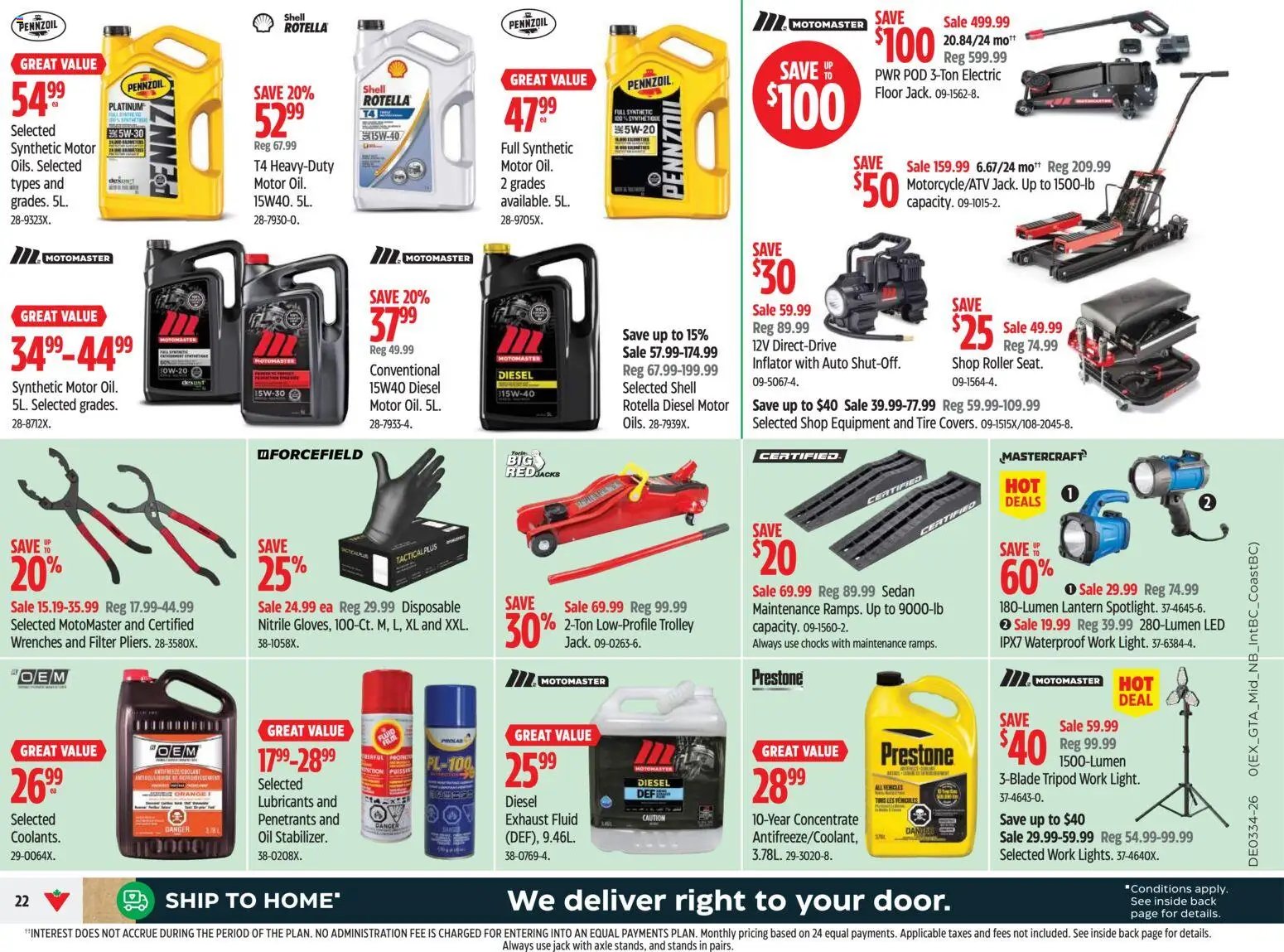 Canadian Tire weekly flyer
