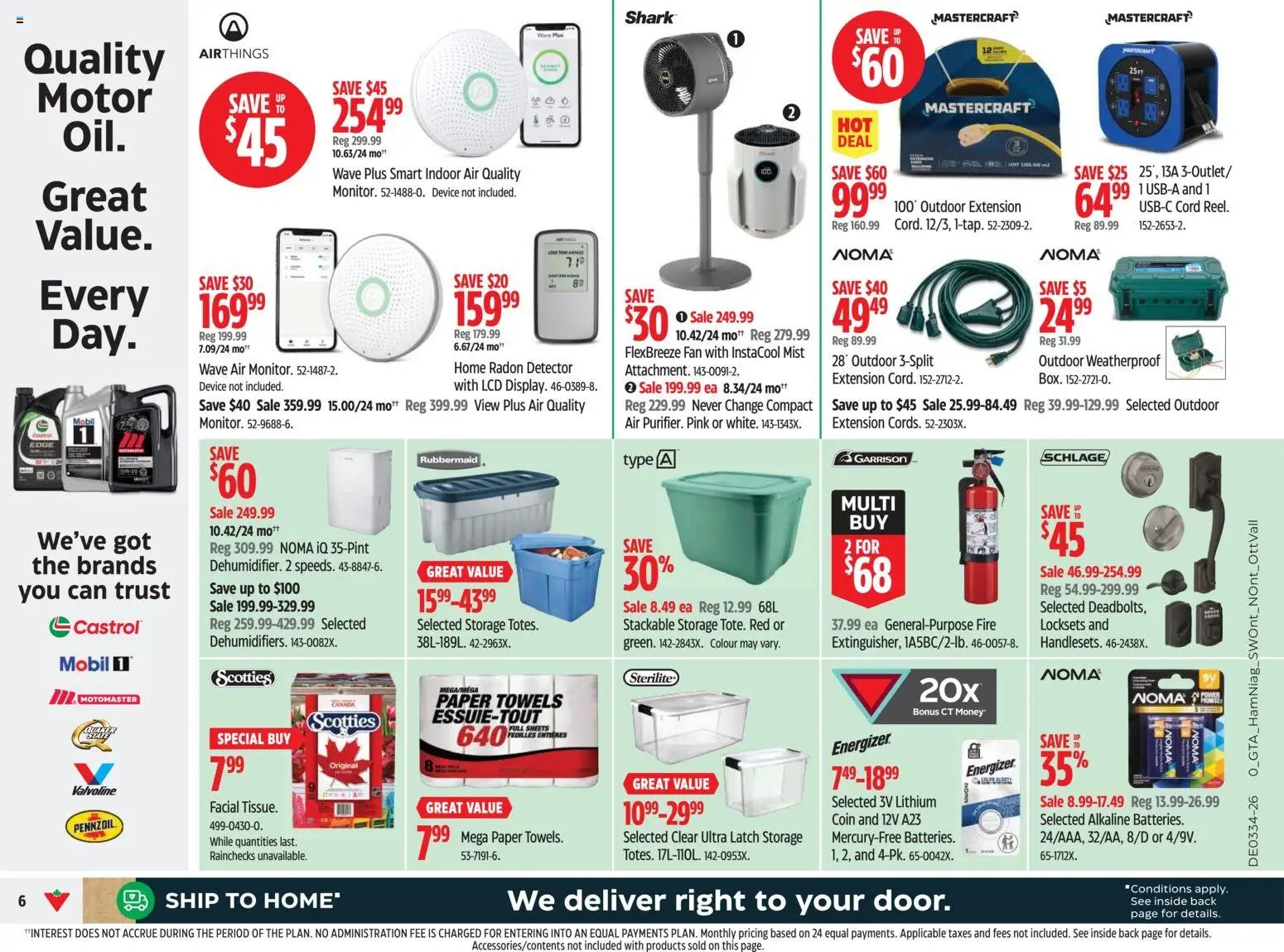 Canadian Tire weekly flyer
