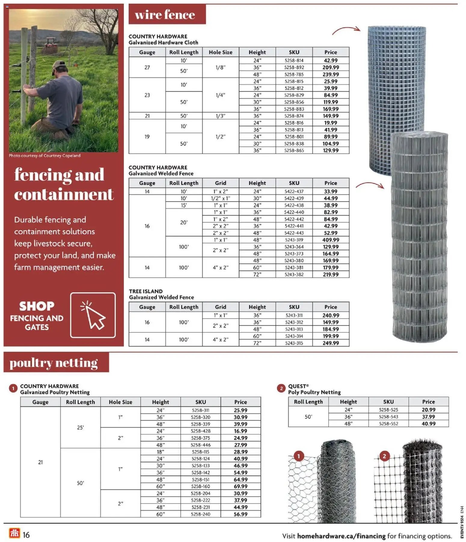 Home Hardware flyer - Farm and rural living (2026-04-02 - 2026-12-31) | 16