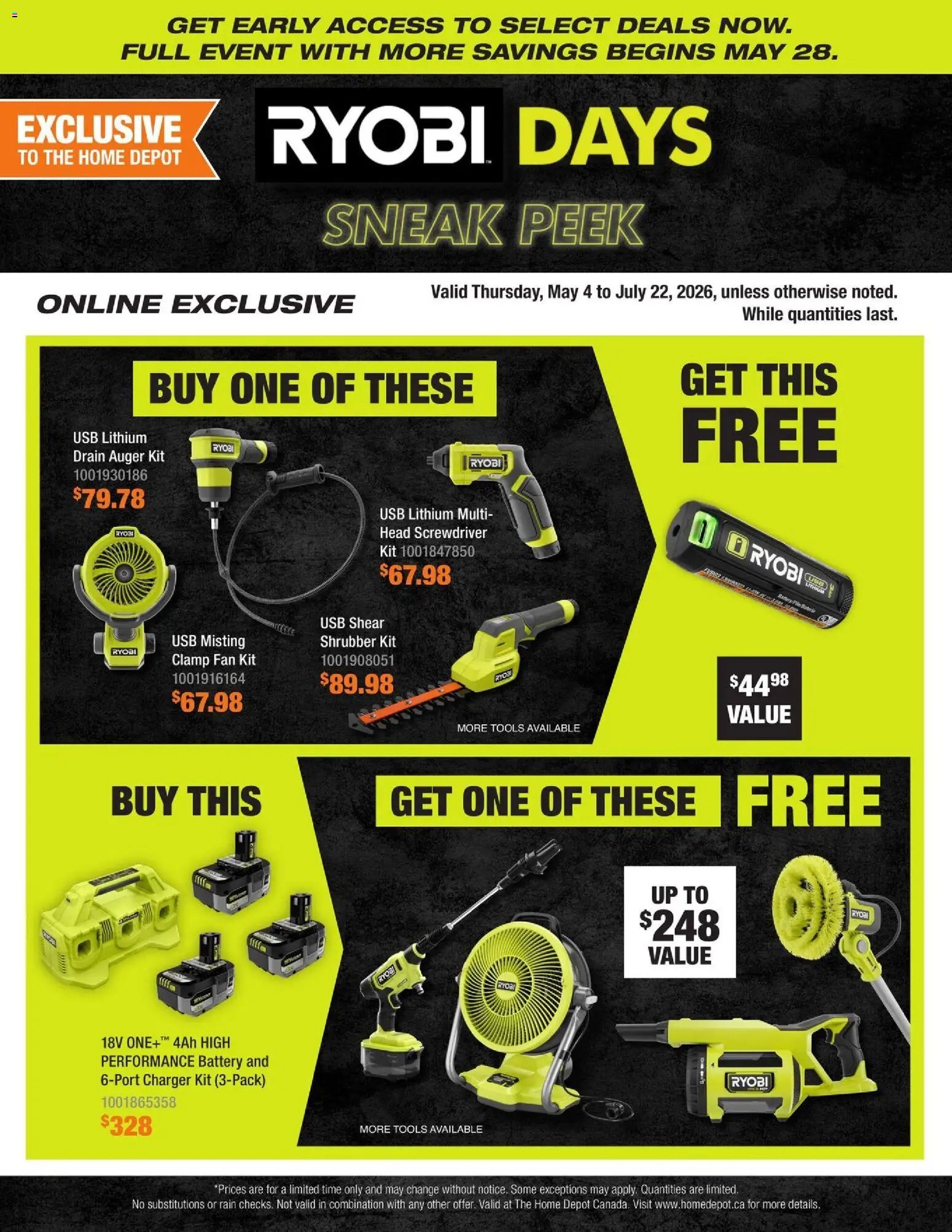 Home Depot flyer (2026-05-21 - 2026-05-24) | 1