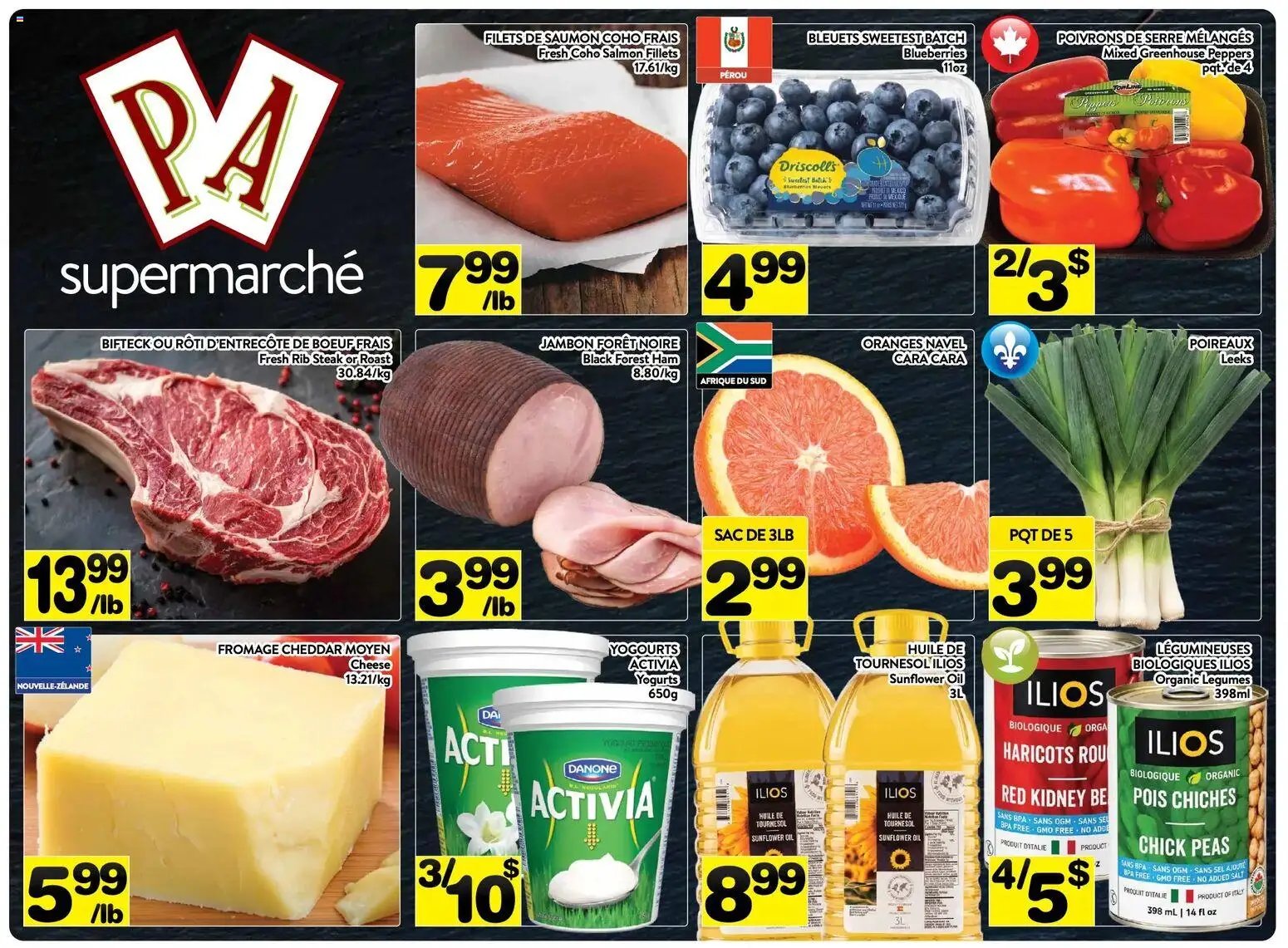 Pa Supermarché weekly flyer / circulaire
