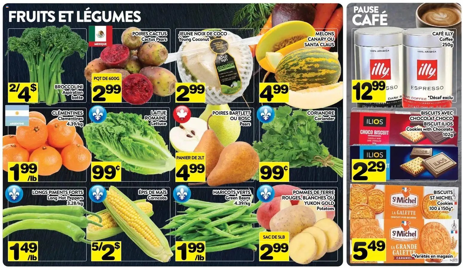 Pa Supermarché weekly flyer / circulaire