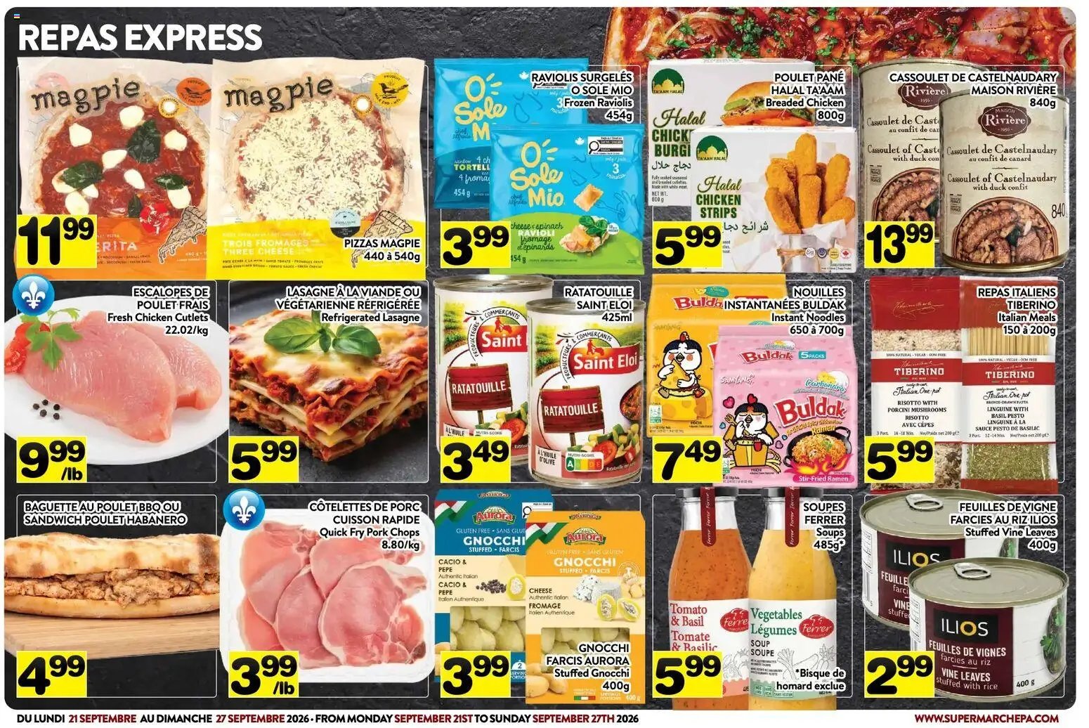 Pa Supermarché weekly flyer / circulaire