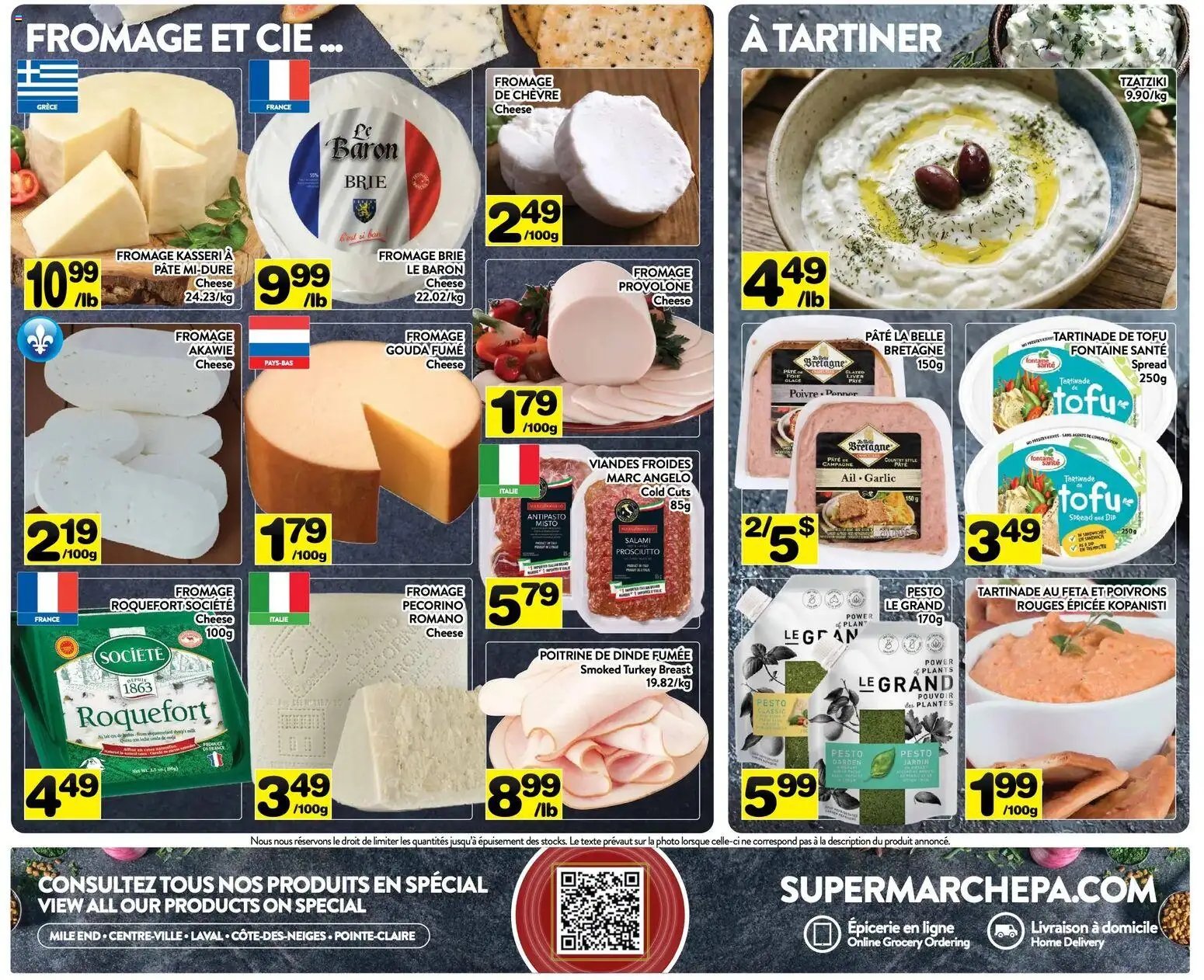 Pa Supermarché weekly flyer / circulaire
