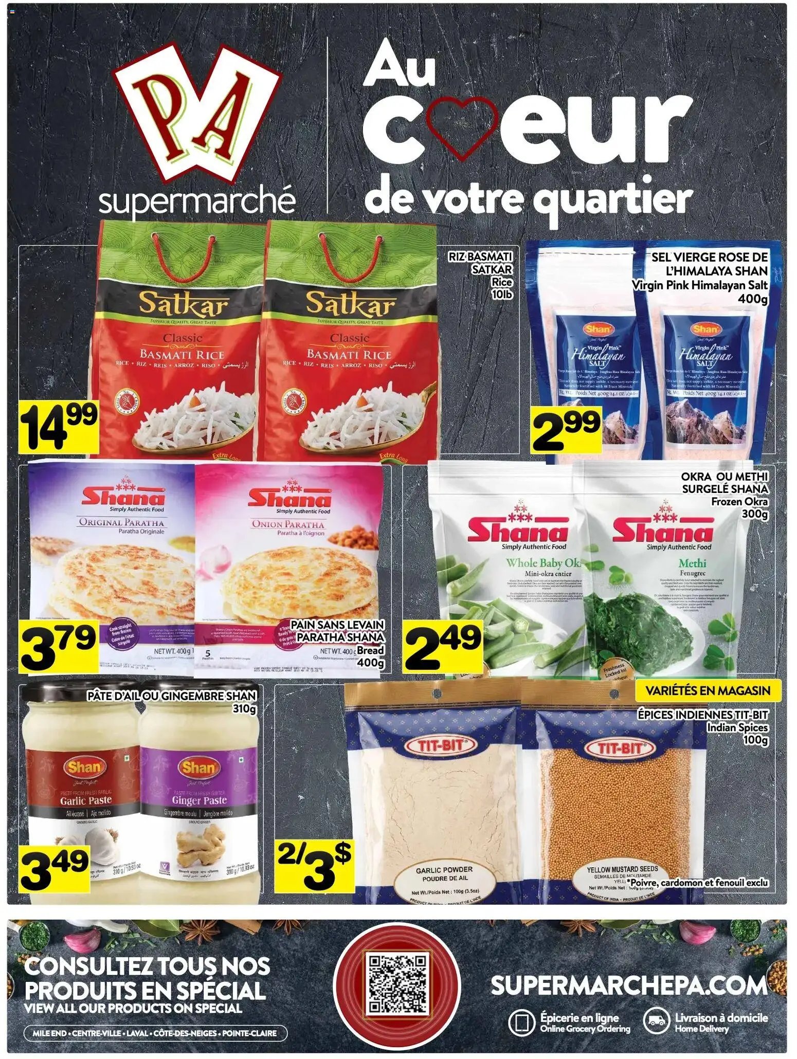 Pa Supermarché weekly flyer / circulaire