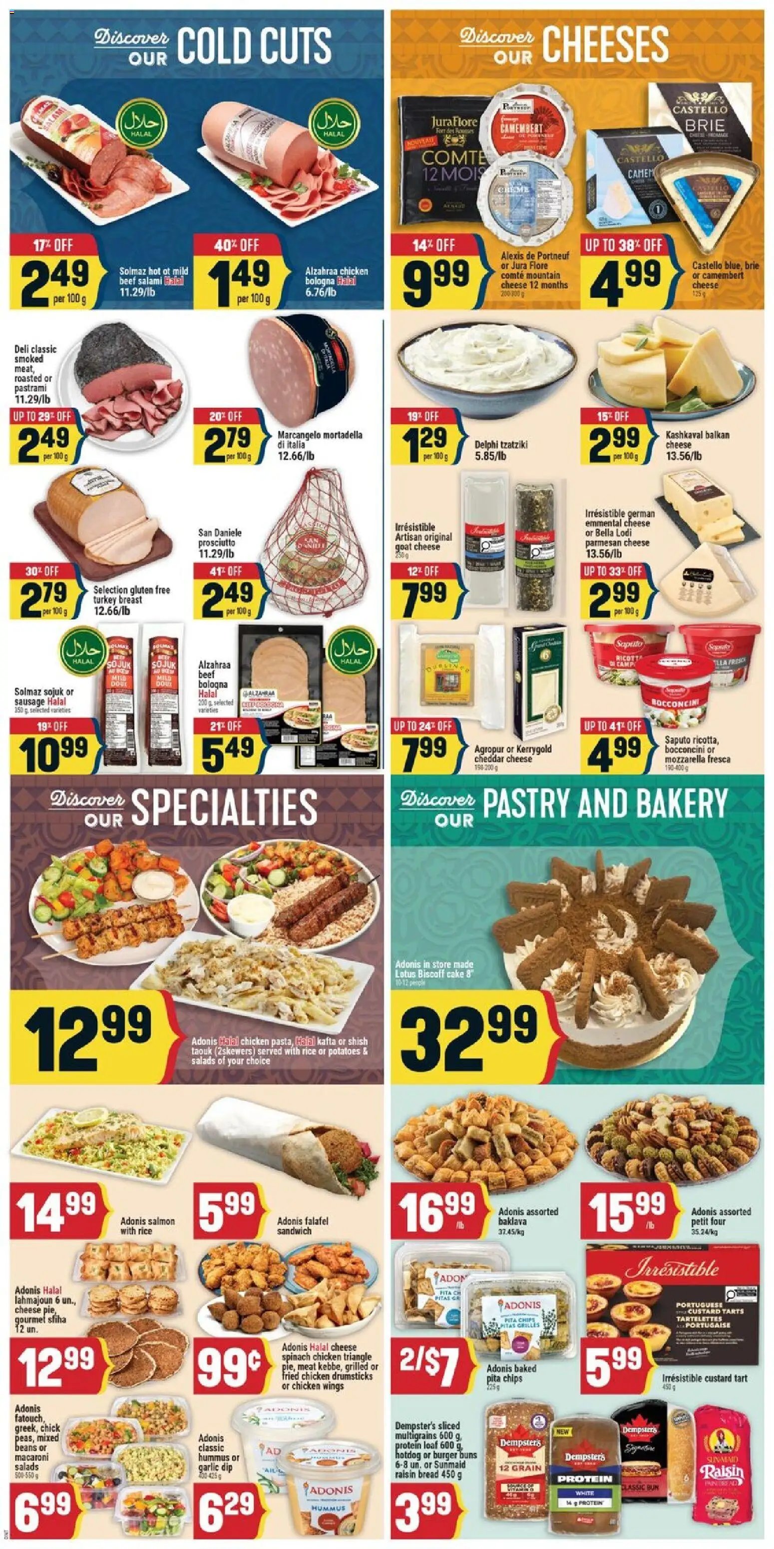 Adonis weekly flyer