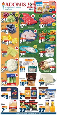 Adonis weekly flyer