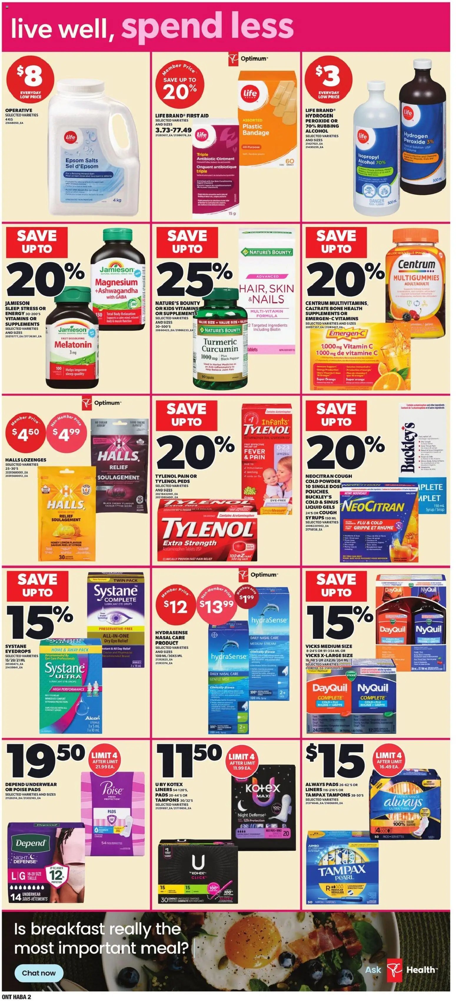 Zehrs weekly flyer / circulaire