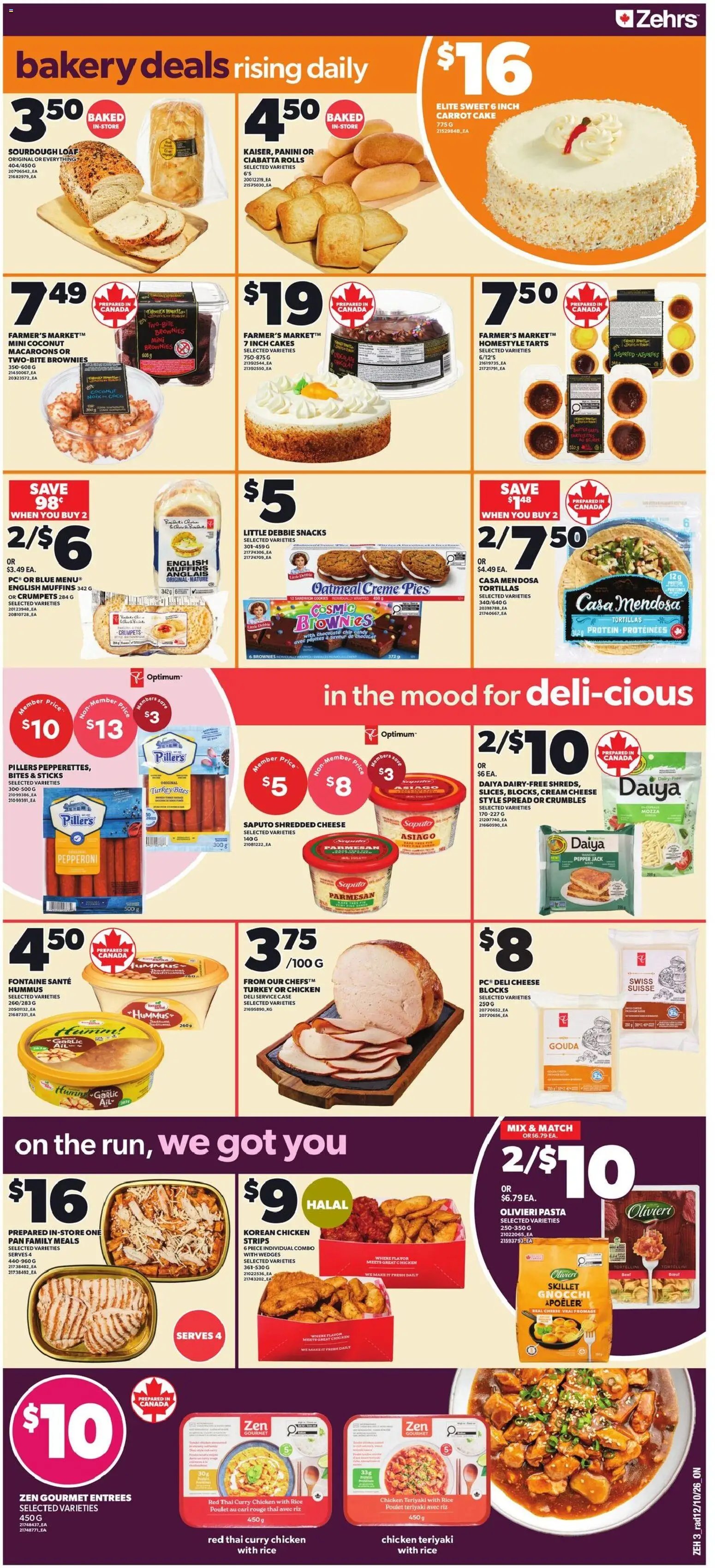 Zehrs weekly flyer / circulaire
