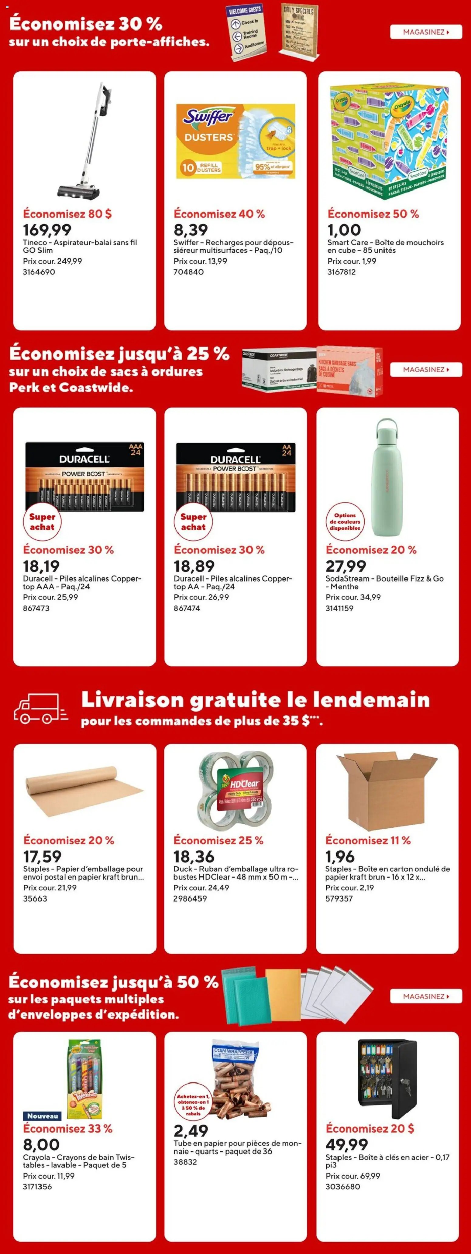 Staples circulaire