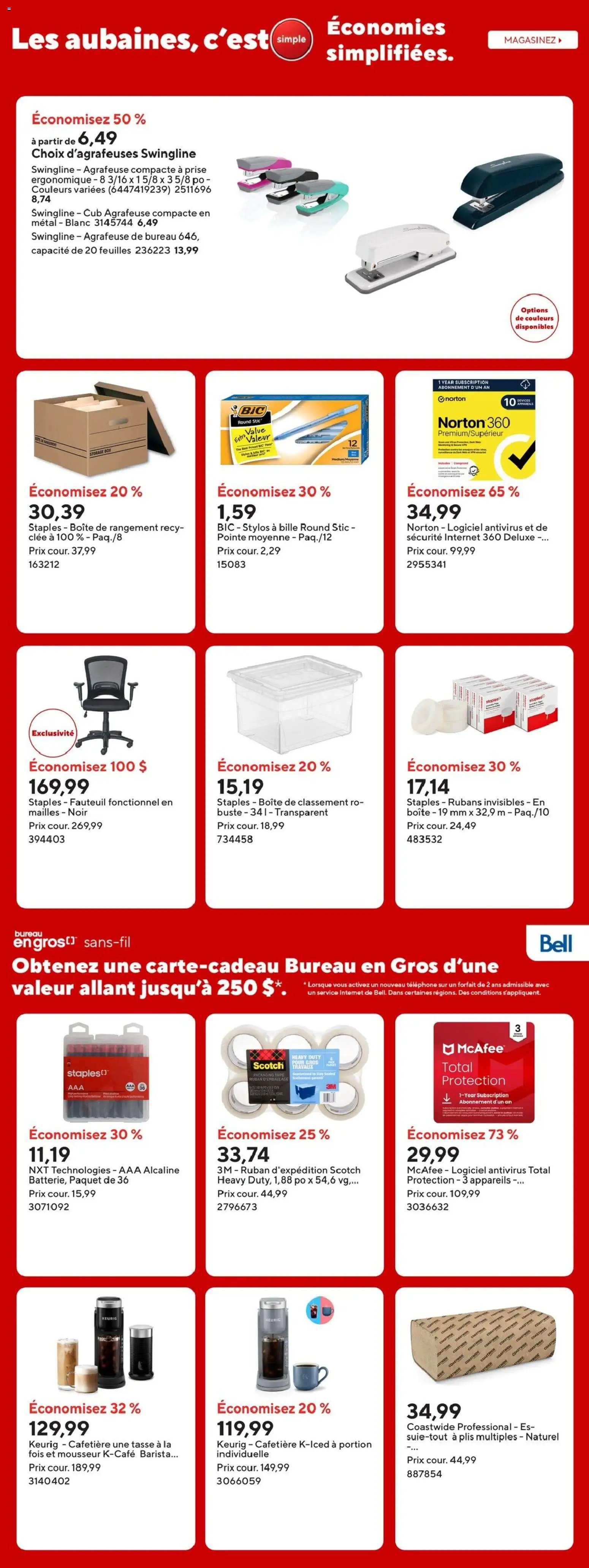 Staples circulaire