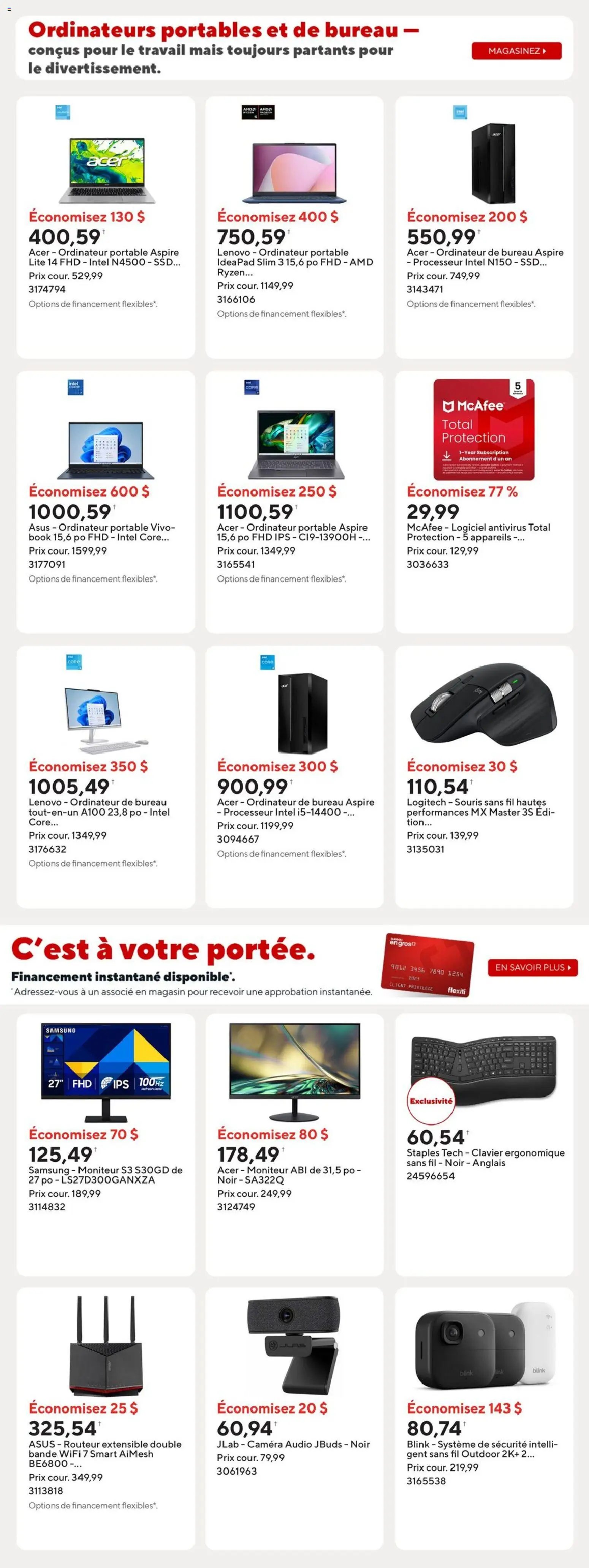 Staples circulaire