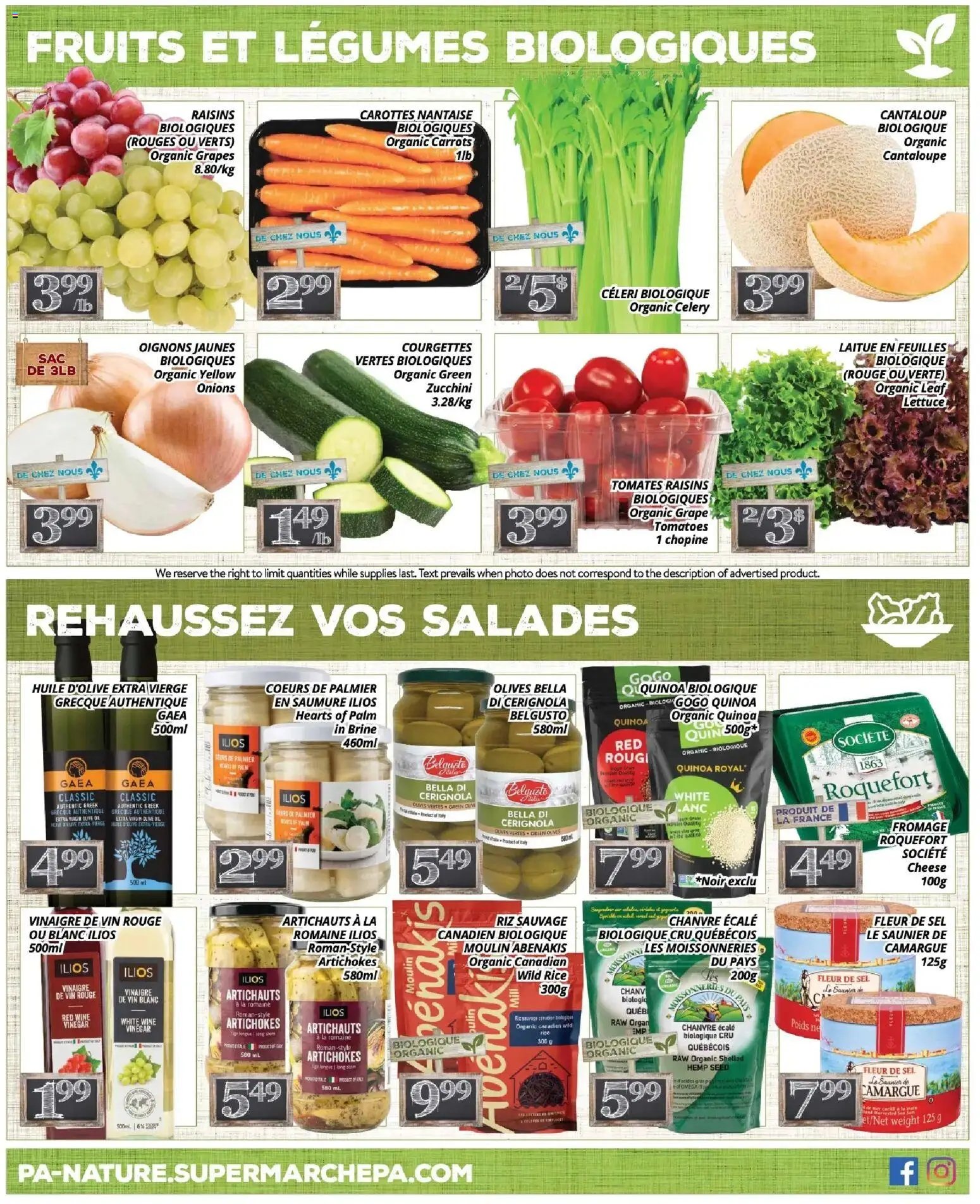 Pa Supermarché - nature Flyer
