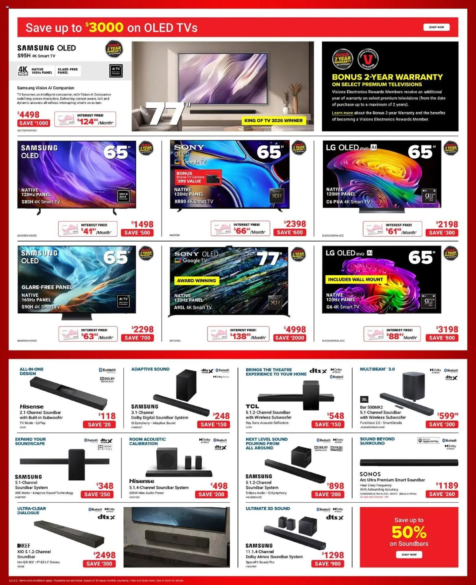Visions weekly flyer / circulaire
