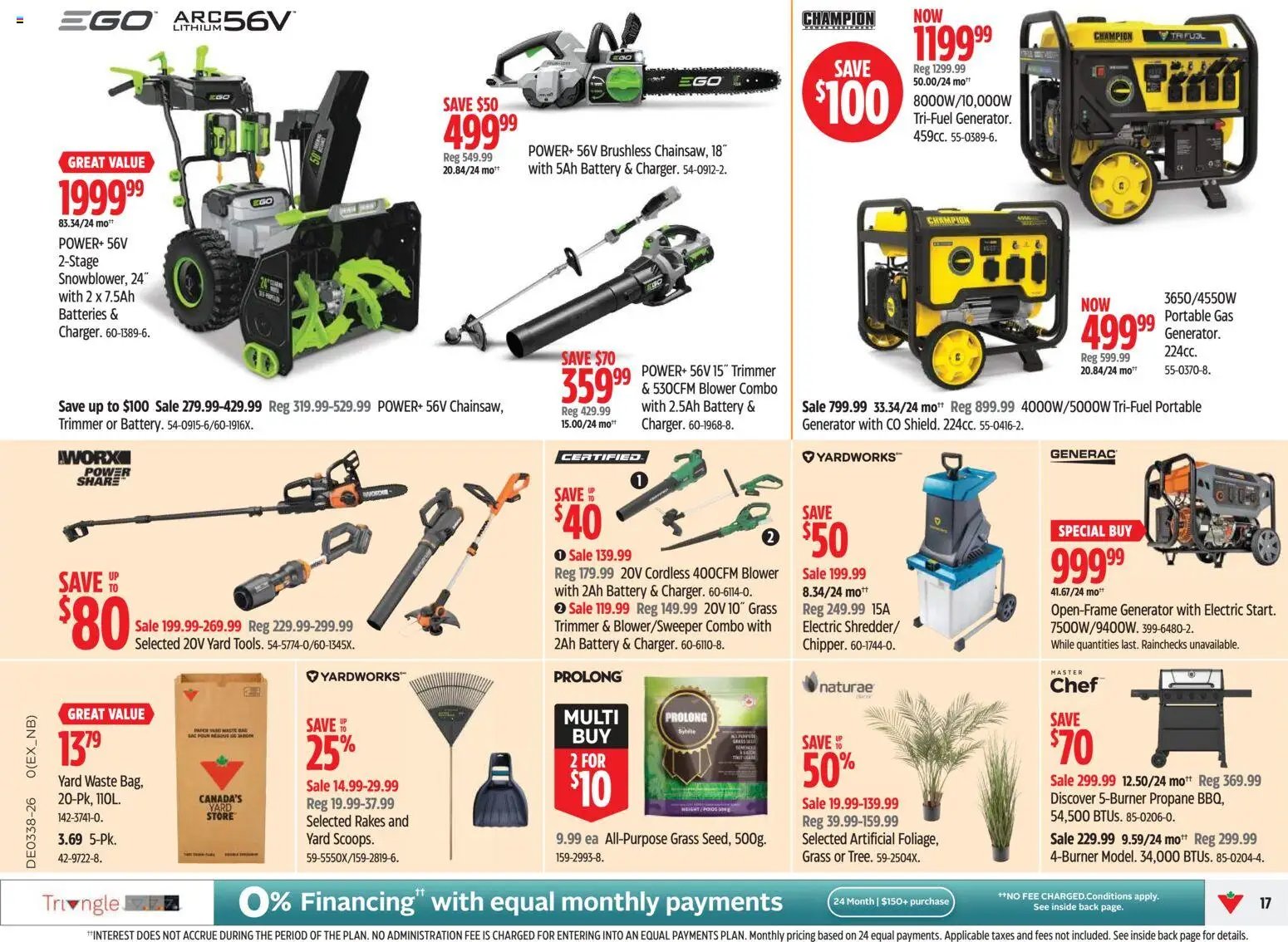 Canadian Tire weekly flyer