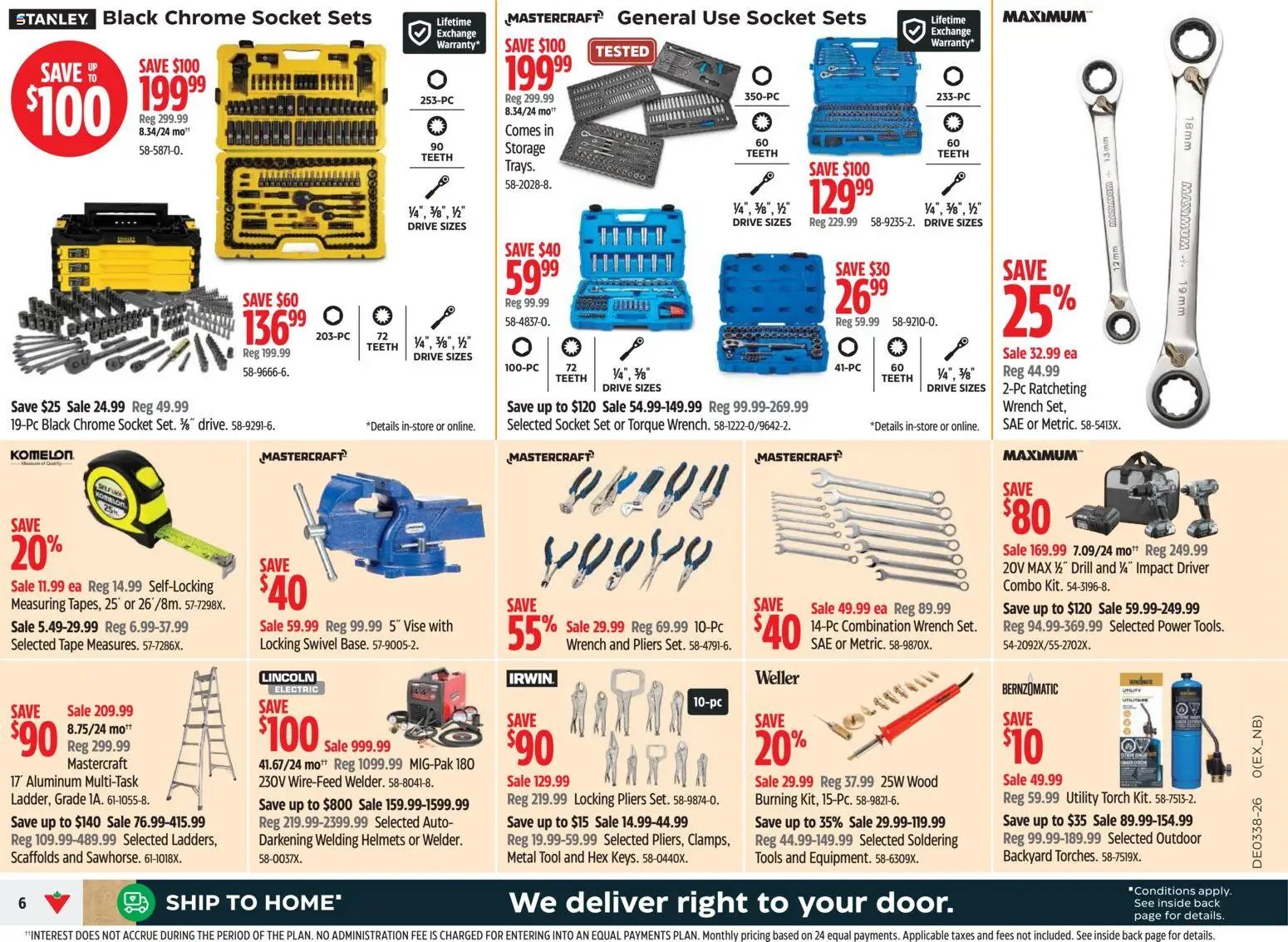Canadian Tire weekly flyer