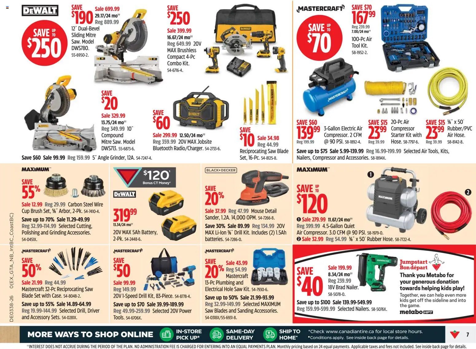 Canadian Tire weekly flyer