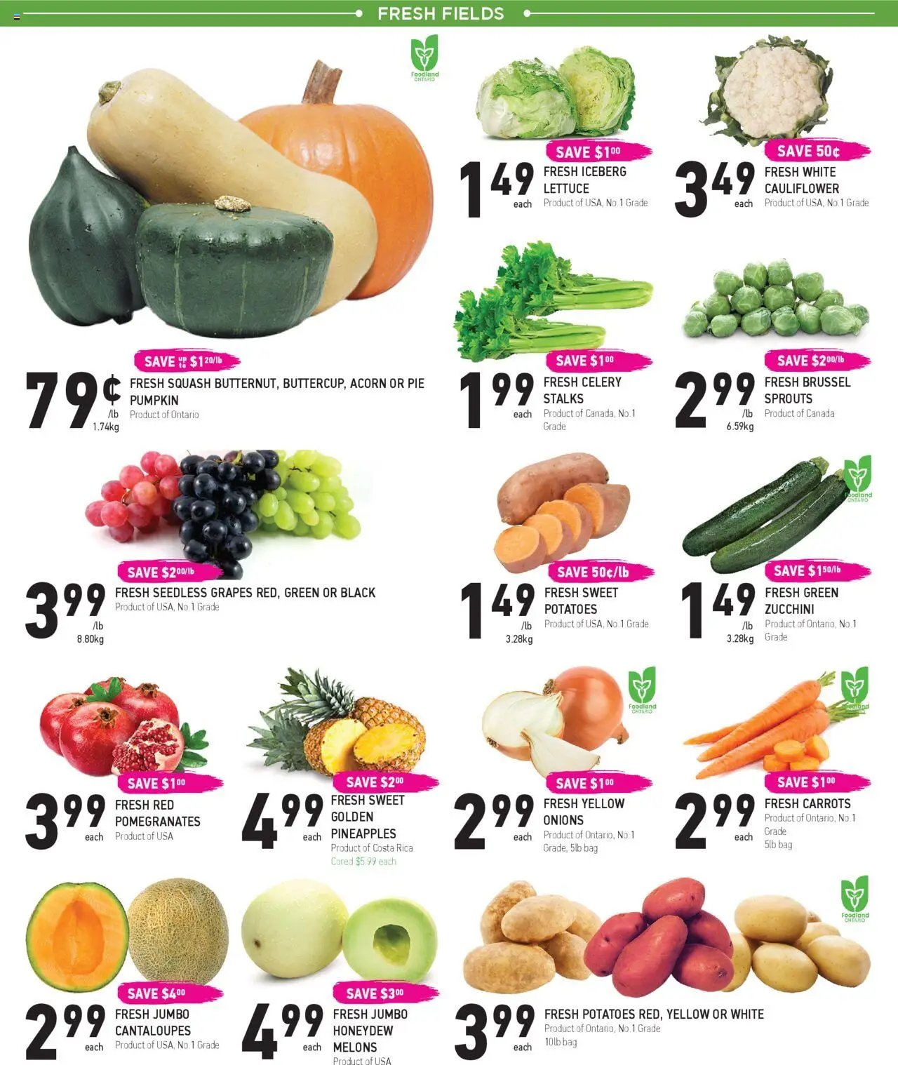 Coppas Fresh Market weekly flyer / circulaire