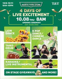 T&T Supermarket flyer - North York Store Opening Ceremony Events