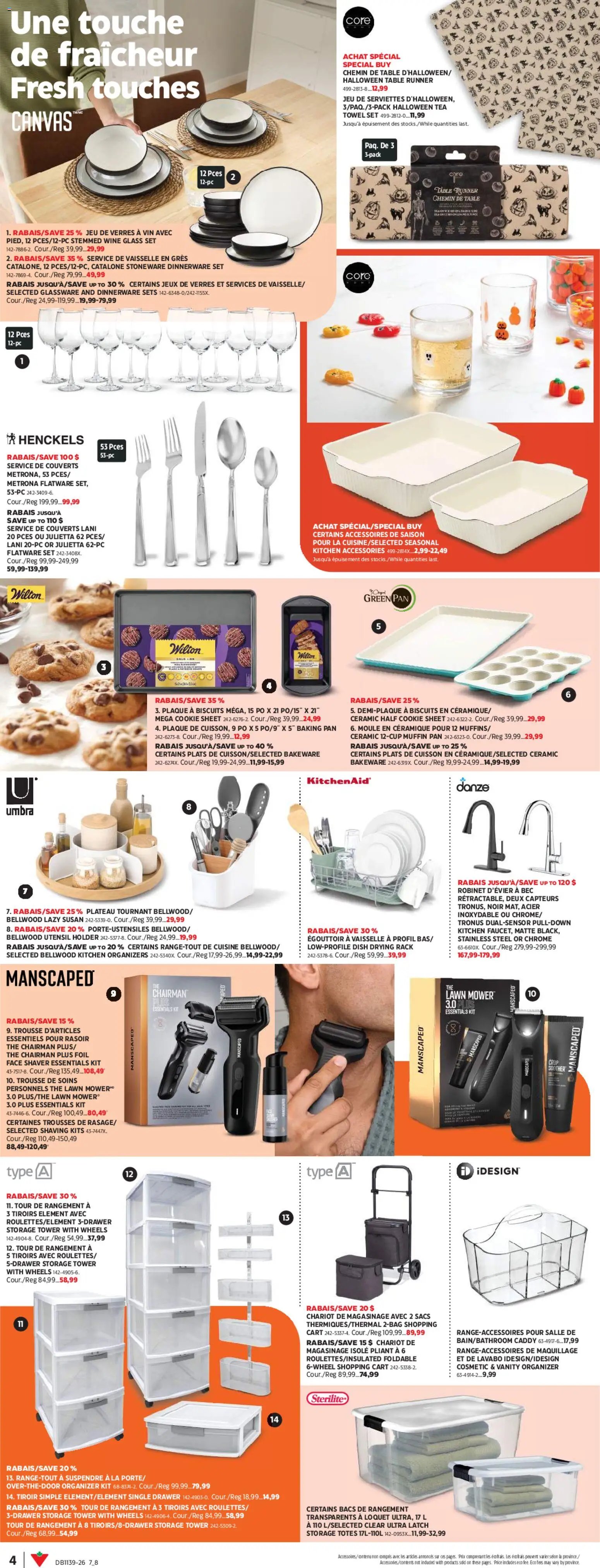 Canadian Tire circulaire - Inspirations antomne