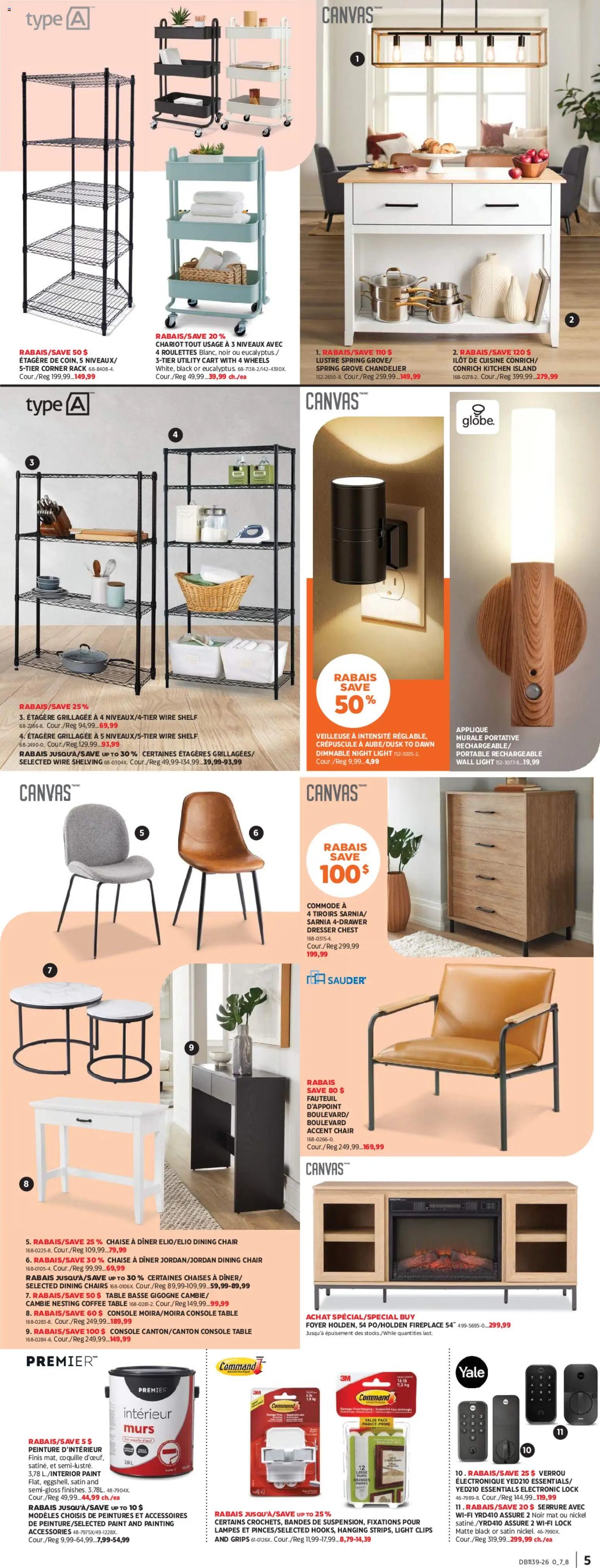 Canadian Tire circulaire - Inspirations antomne