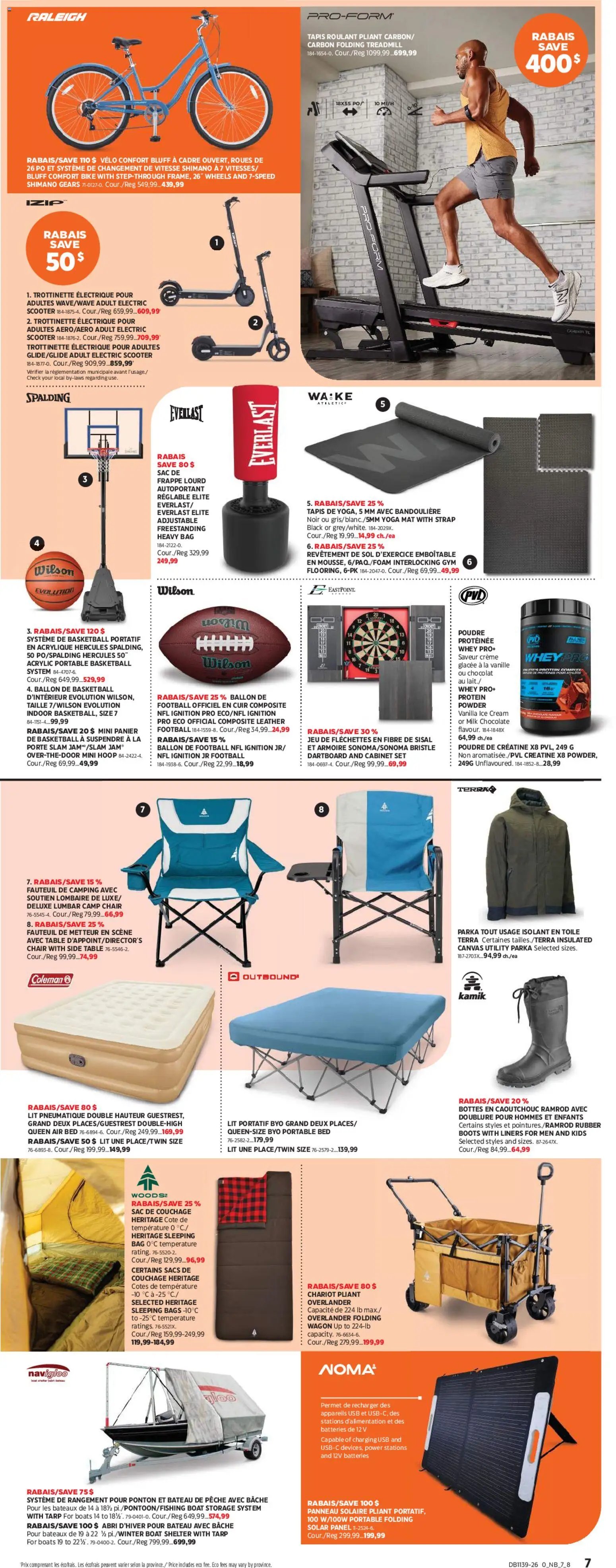 Canadian Tire circulaire - Inspirations antomne
