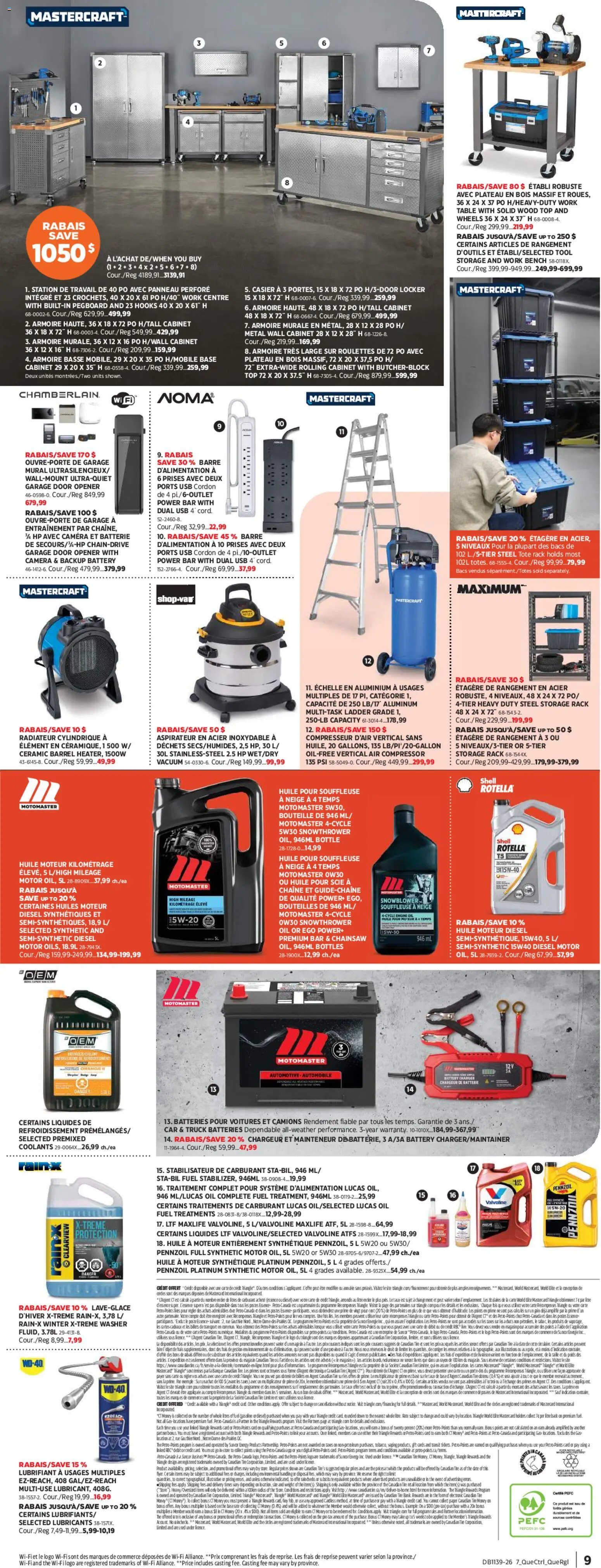 Canadian Tire circulaire - Inspirations antomne