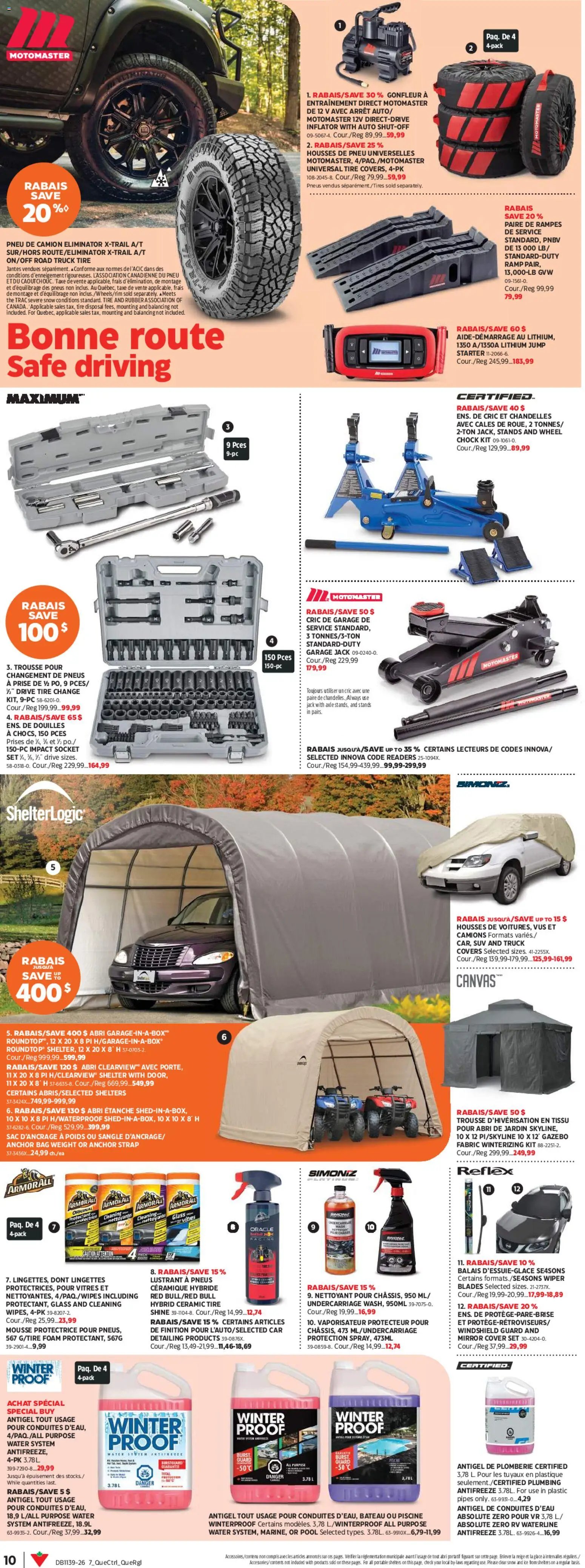 Canadian Tire circulaire - Inspirations antomne