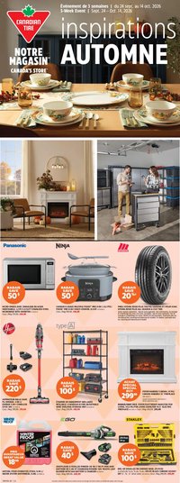 Canadian Tire circulaire - Inspirations antomne