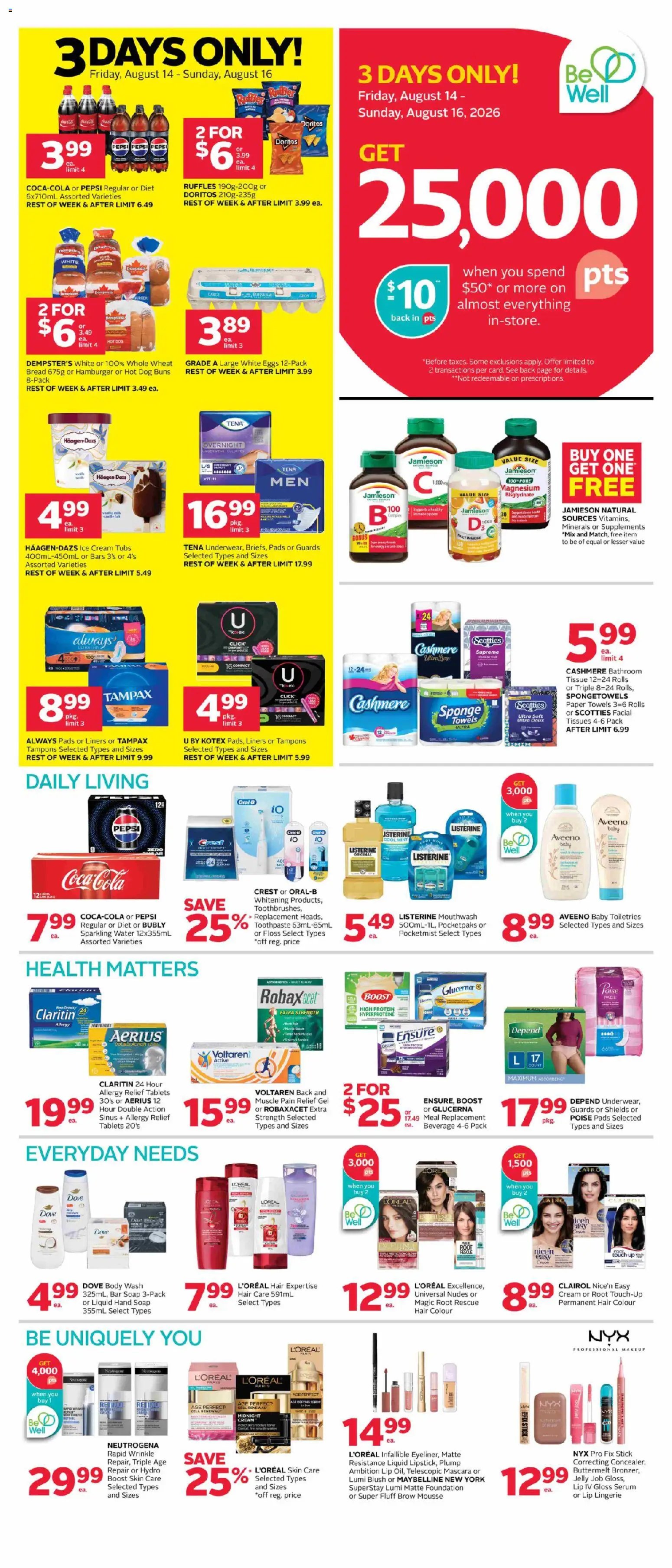 Rexall weekly flyer / circulaire