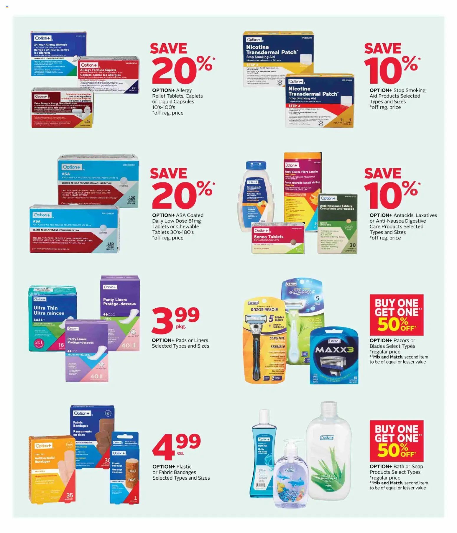 Rexall weekly flyer / circulaire