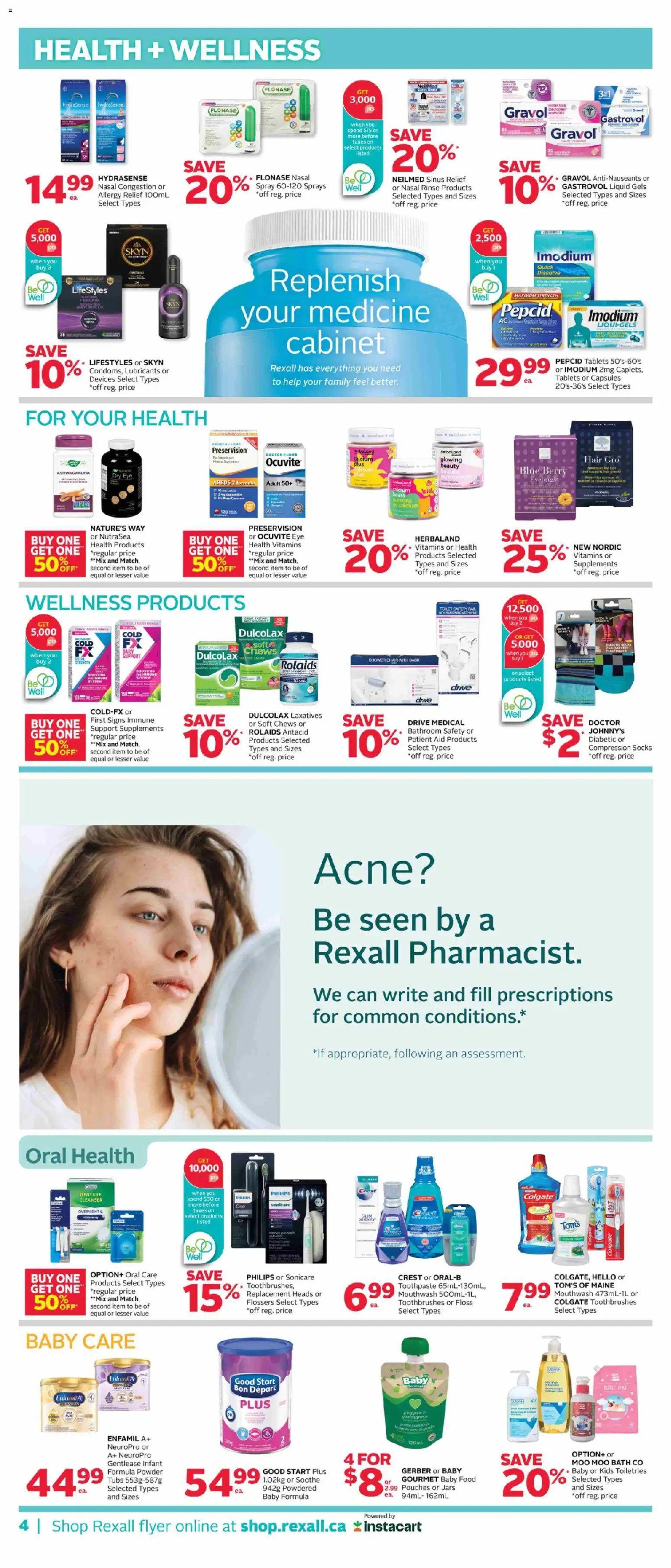 Rexall weekly flyer / circulaire